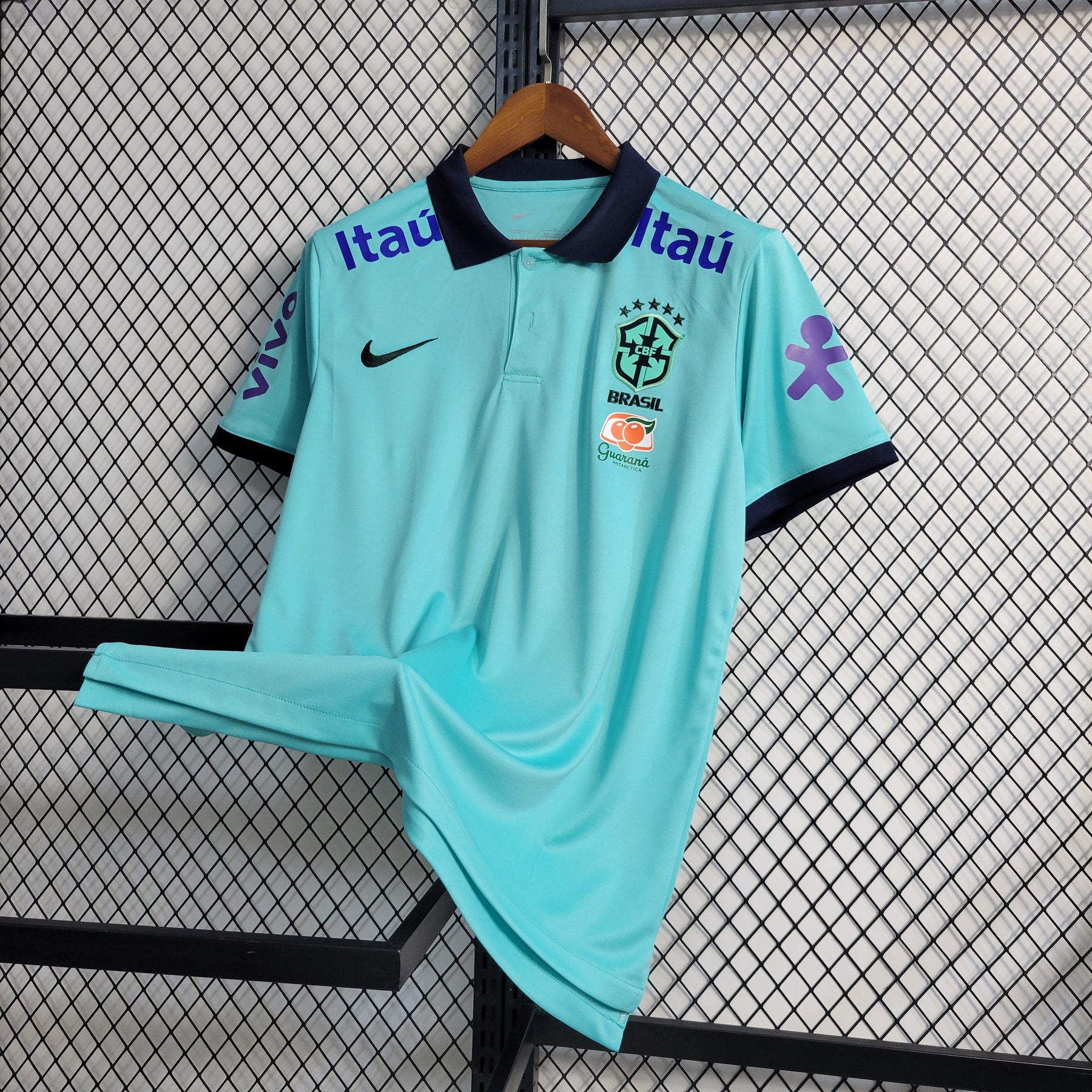 CAMISA BRASIL POLO AZUL 22/23