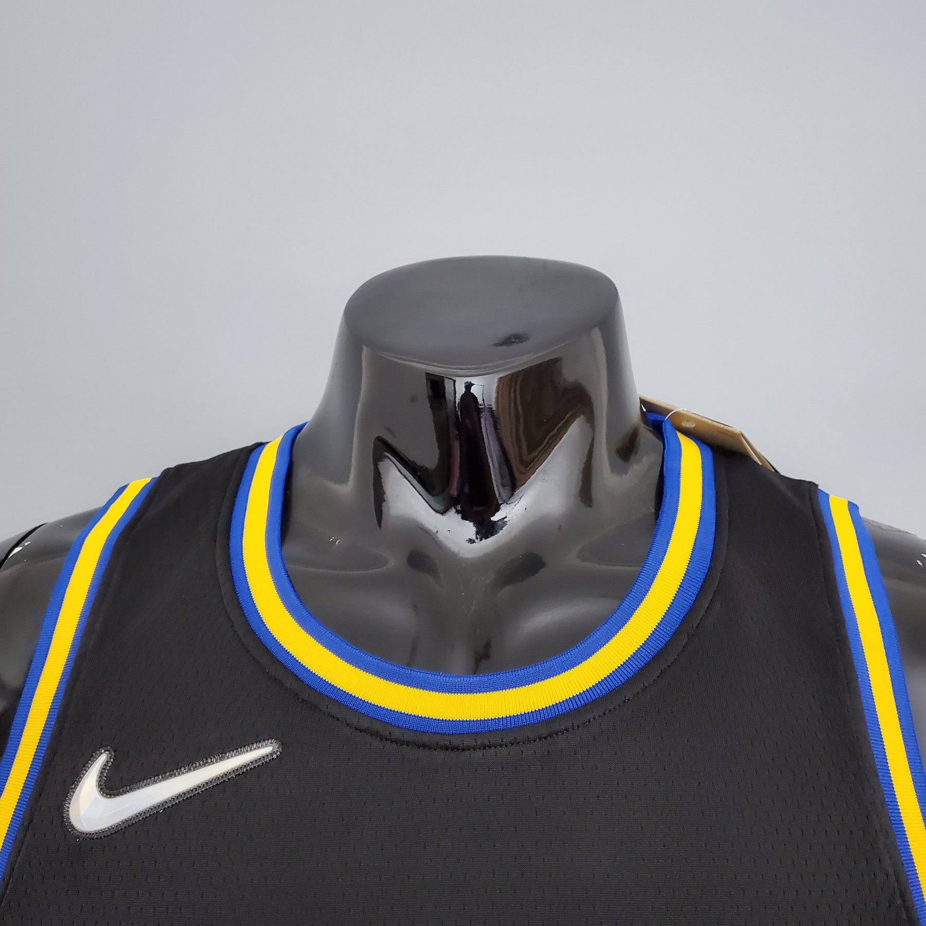 NBA 75TH GOLDEN STATE WARRIORS BLACK NBA JERSEY
