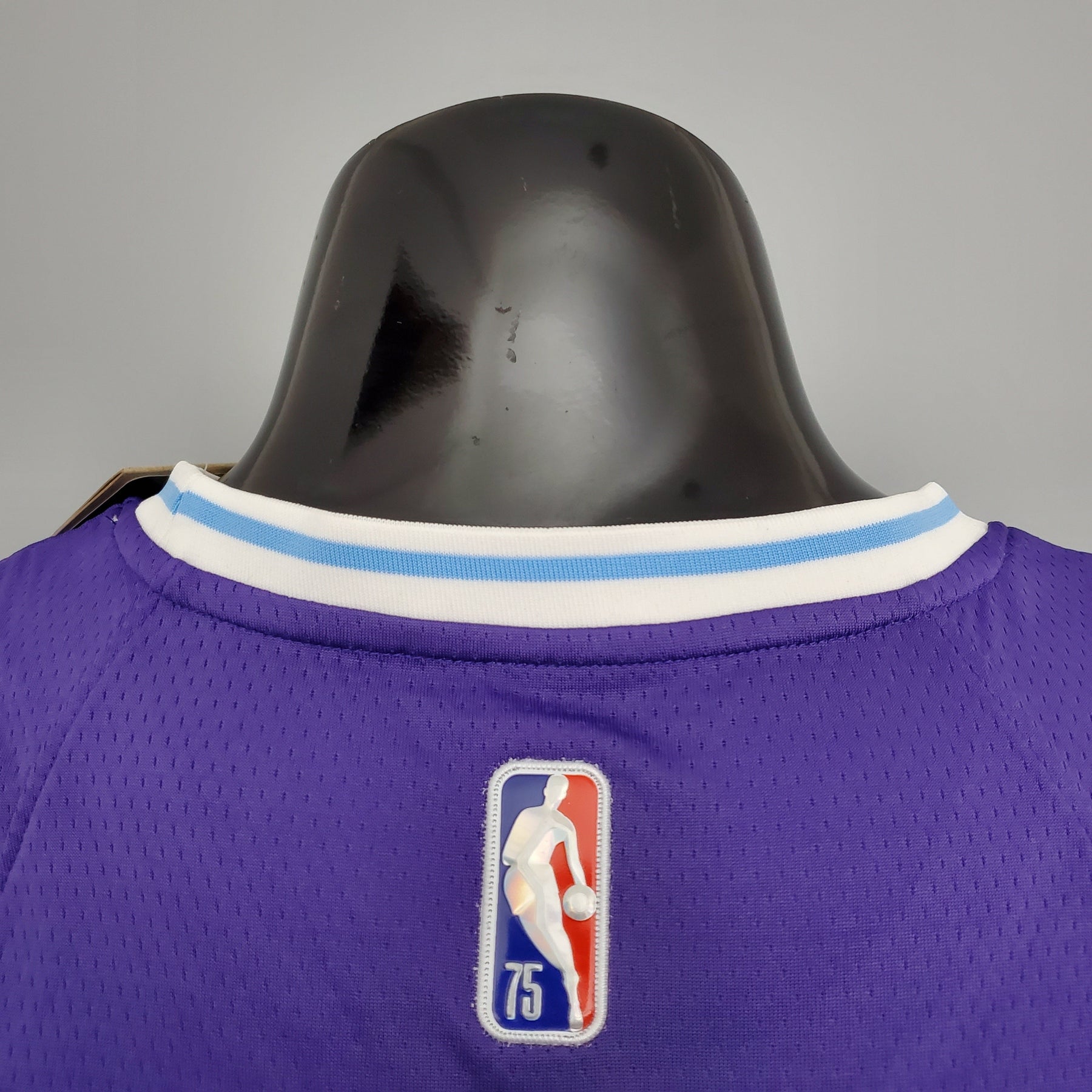 NBA 75TH LOS ANGELES LAKERS PURPLE & BLUE NBA JERSEY