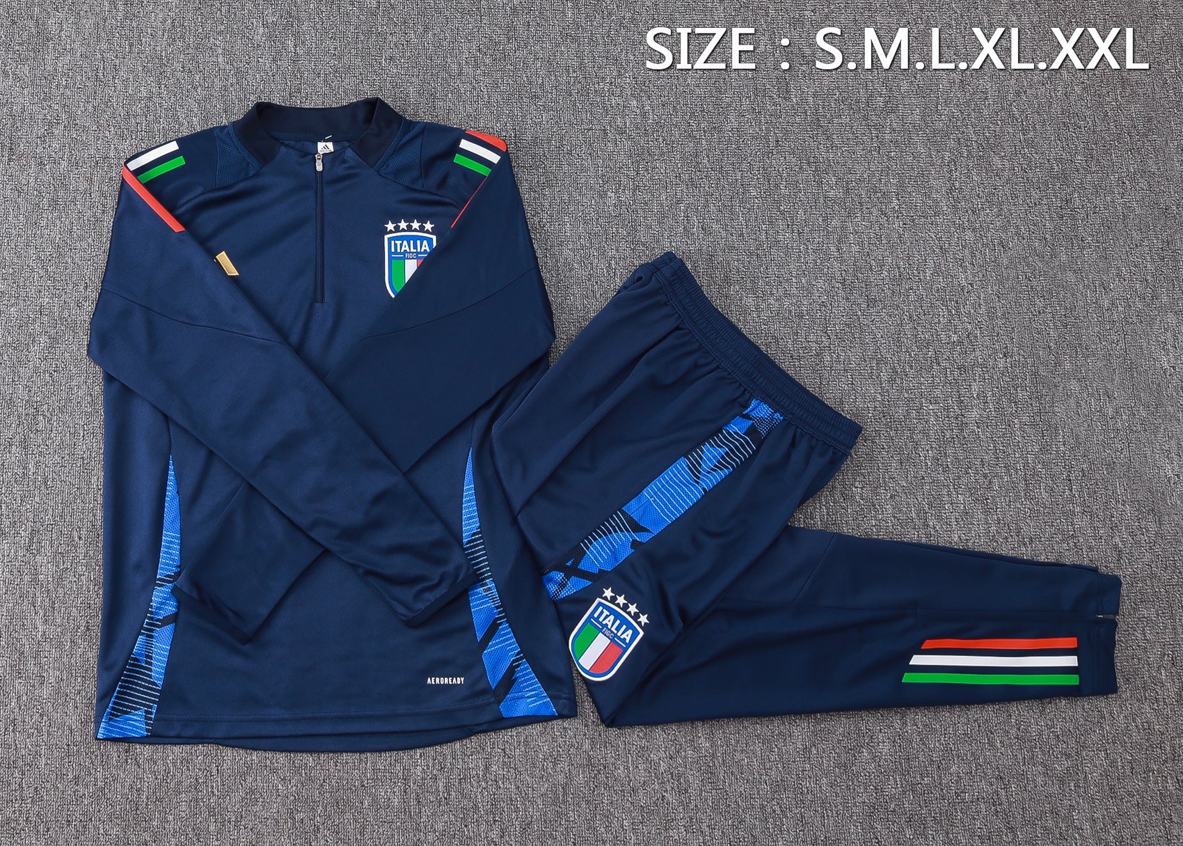 CONJUNTO DE TREINO ITÁLIA BLUE 24/25