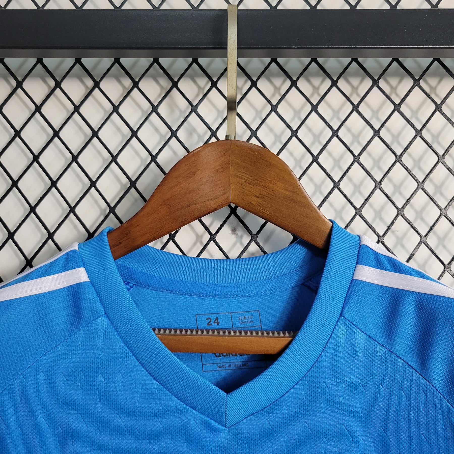 KIT INFANTIL REAL MADRID GOLEIRO AZUL 23/24
