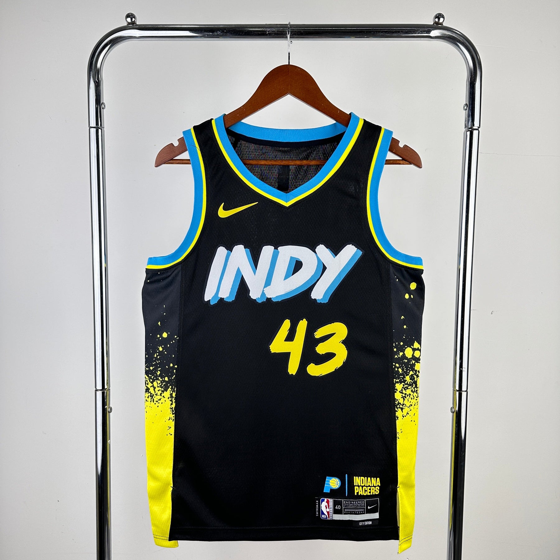 NBA INDIANA PACERS BLACK CITY EDITION 23/24