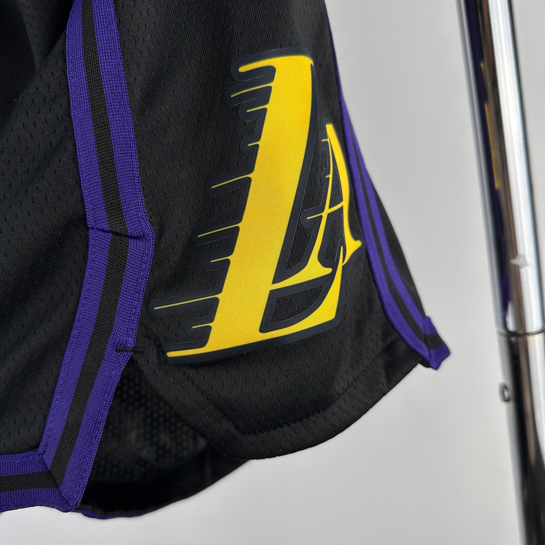 NBA SHORT LOS ANGELES LAKERS CITY EDITION DARK BLUE 23/24