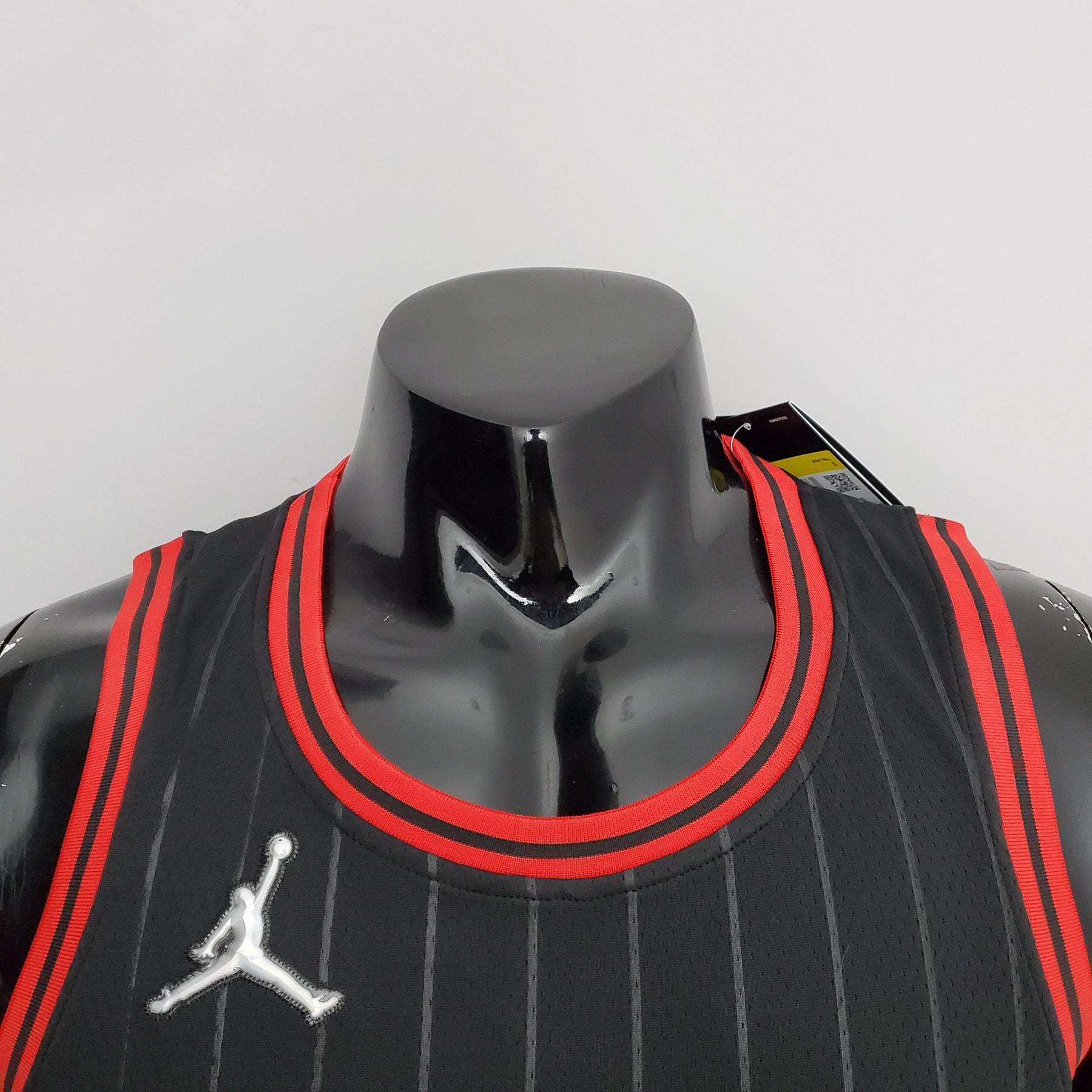 NBA 75TH CHICAGO BULLS FLYERS BLACK NBA JERSEY