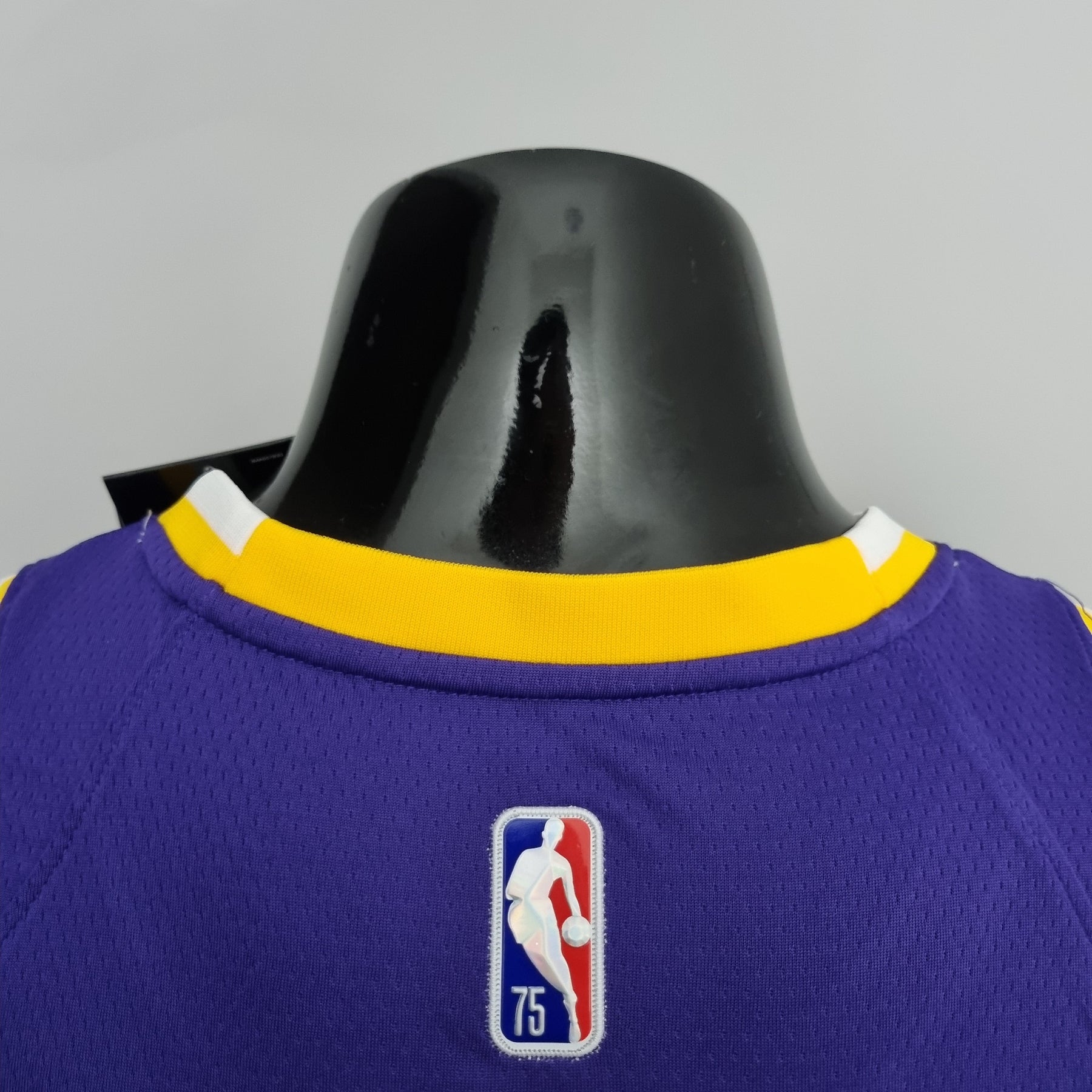 NBA 75TH LOS ANGELES LAKERS PURPLE NBA JERSEY