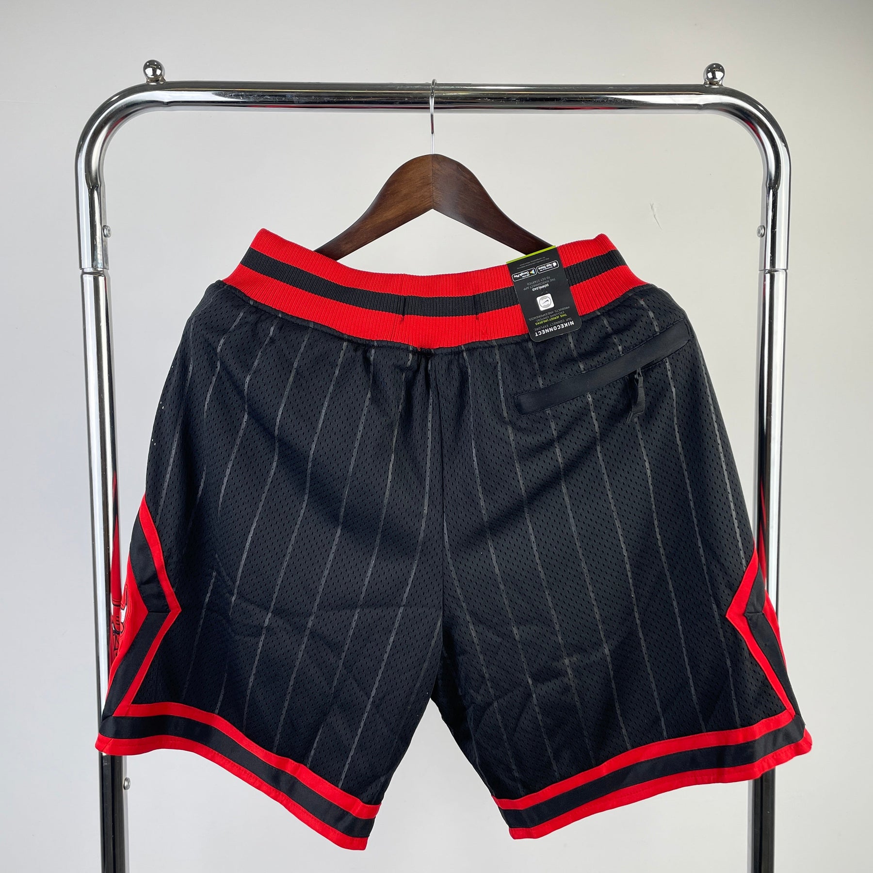 NBA SHORT CHICAGO BULLS BLACK LISTRADA 22/23