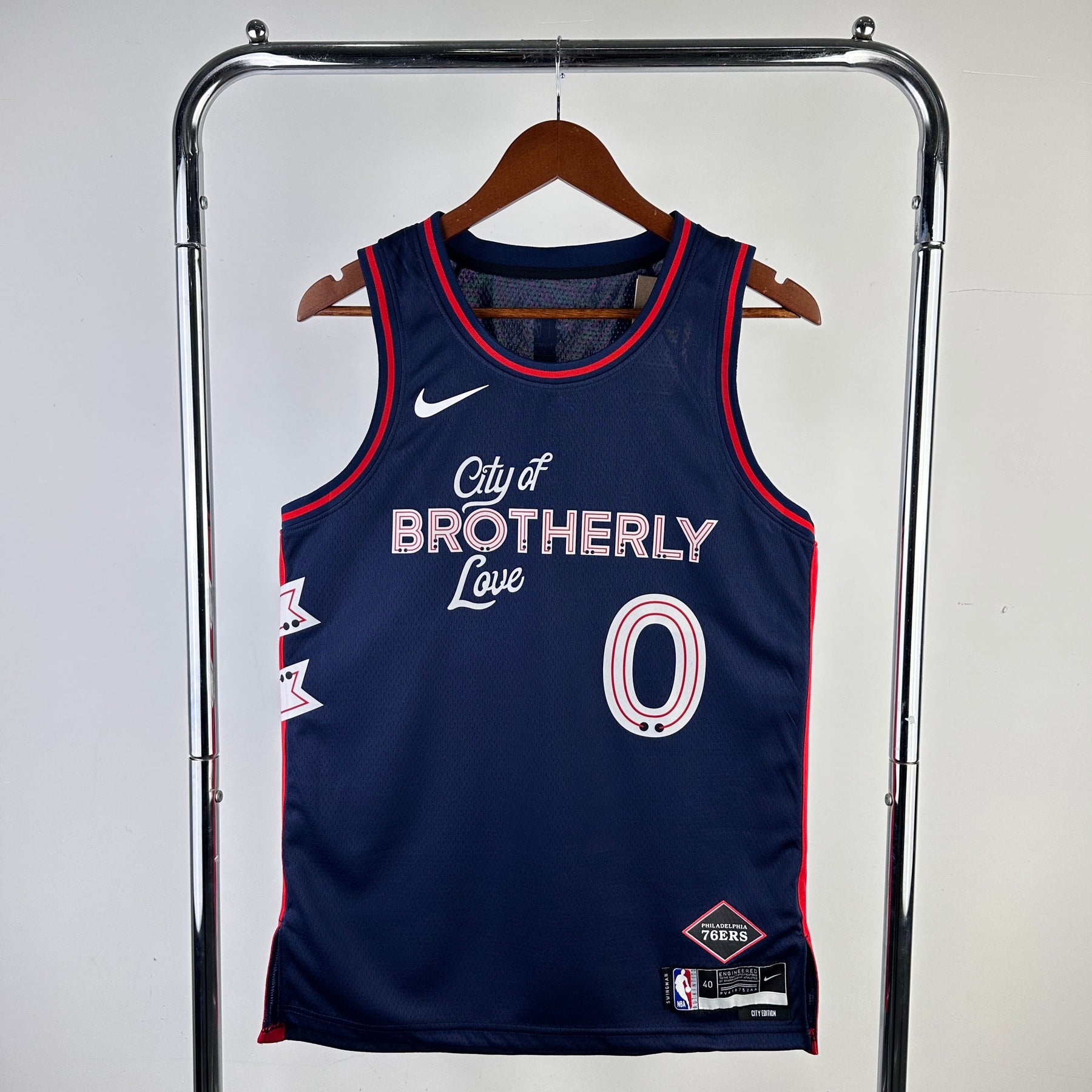 NBA PHILADELPHYA 76ERS CITY EDITION BLUE 23/24
