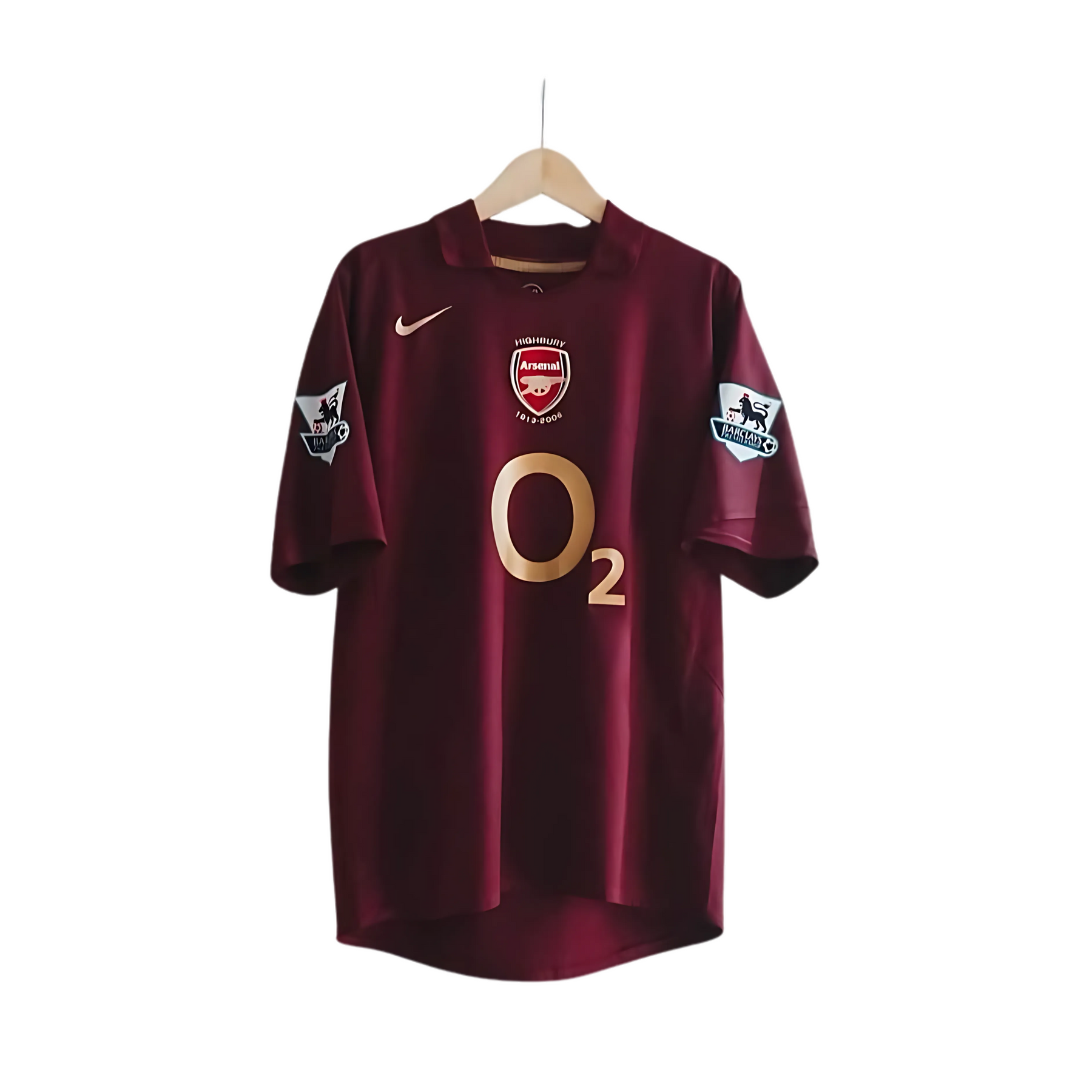 CAMISA ARSENAL RETRÔ HOME 05/06