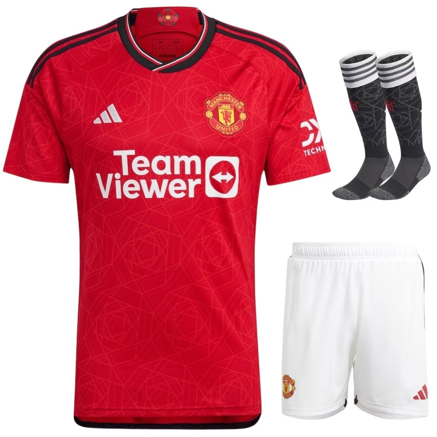 KIT INFANTIL MANCHESTER UNITED HOME 23/24