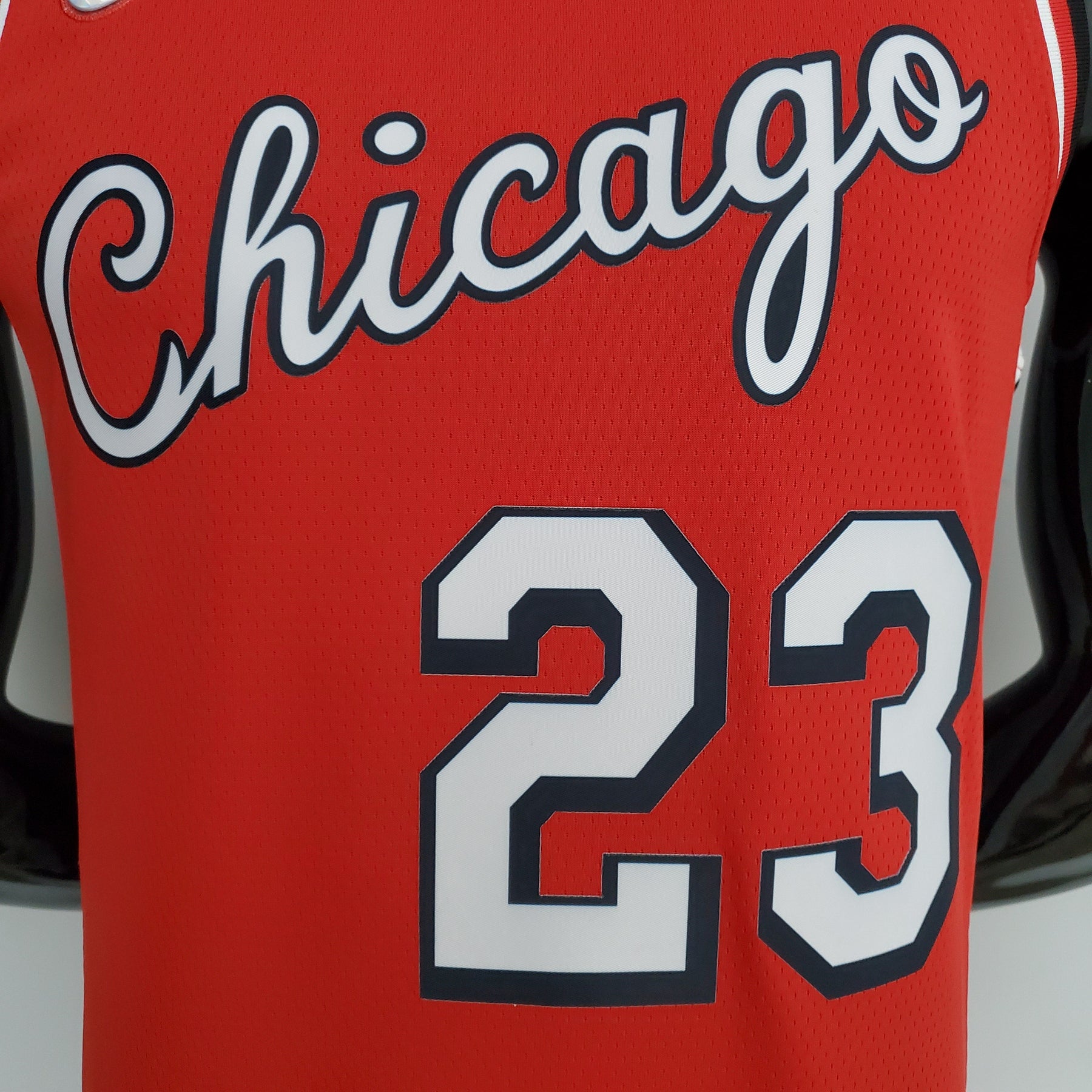NBA 75TH CHICAGO BULLS CITY EDITION RED NBA JERSEY