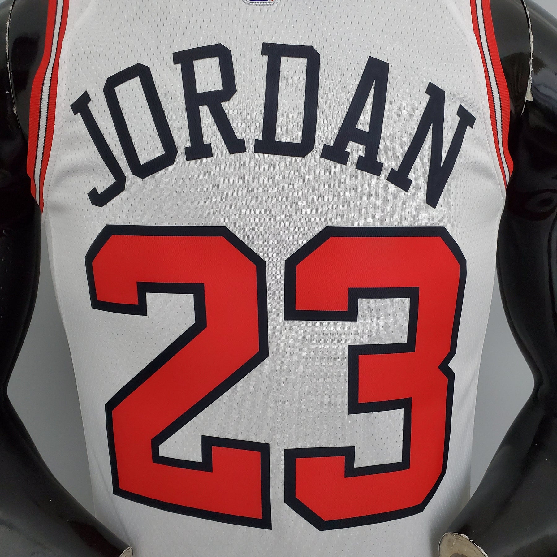 NBA 75TH CHICAGO BULLS WHITE NBA JERSEY
