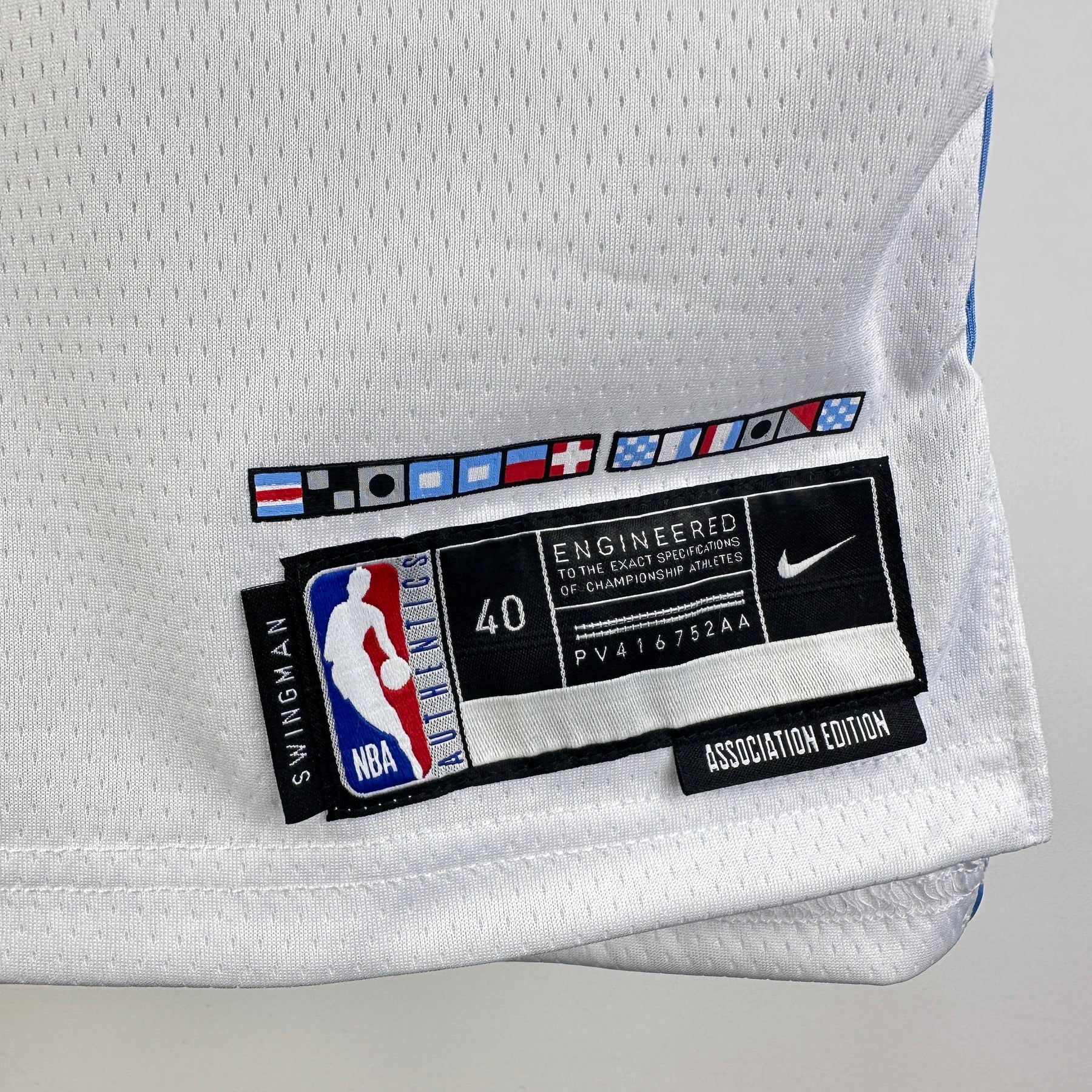 NBA JERSEY CLIPPERS WHITE 24/25