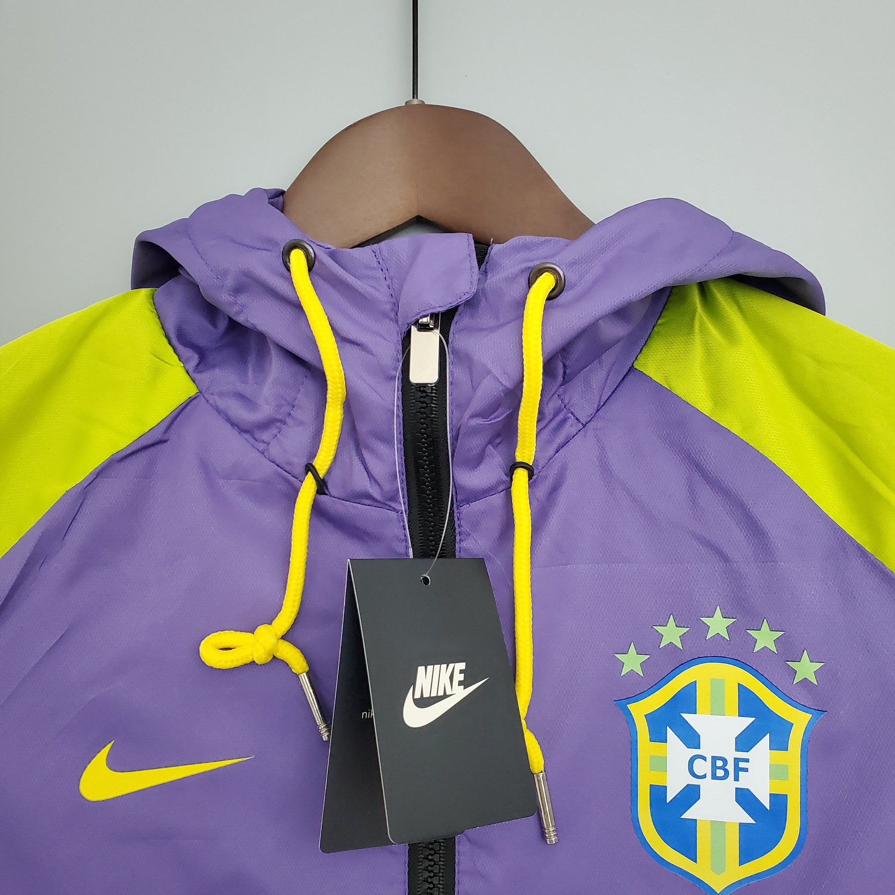 CORTA-VENTO BRASIL PURPLE BLACK