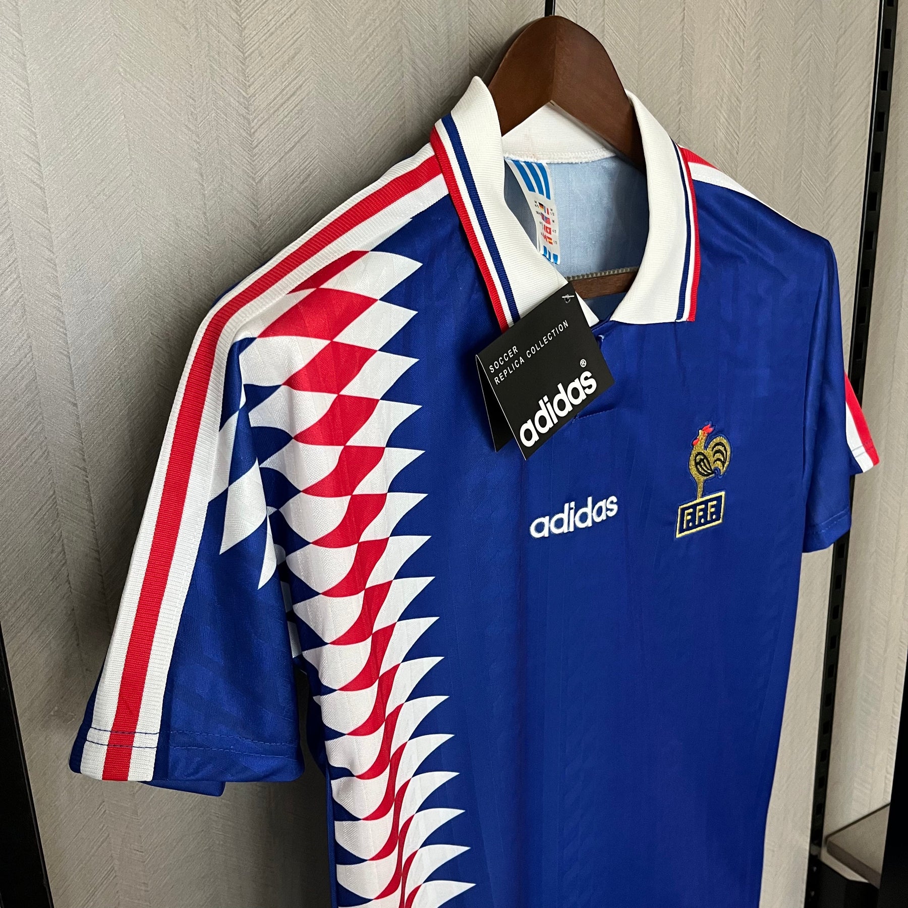 CAMISA RETRÔ FRANÇA HOME 94/95