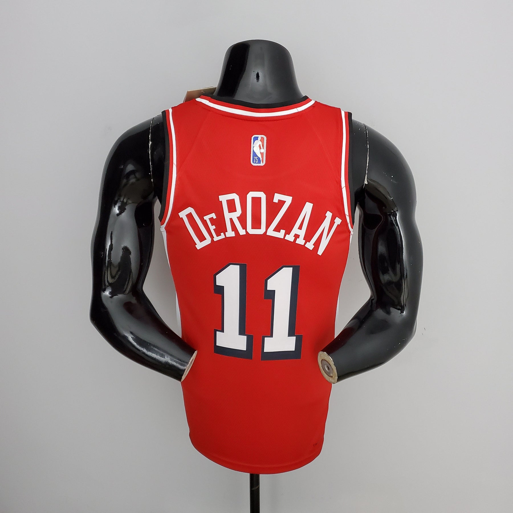 NBA 75TH CHICAGO BULLS CITY EDITION RED NBA JERSEY