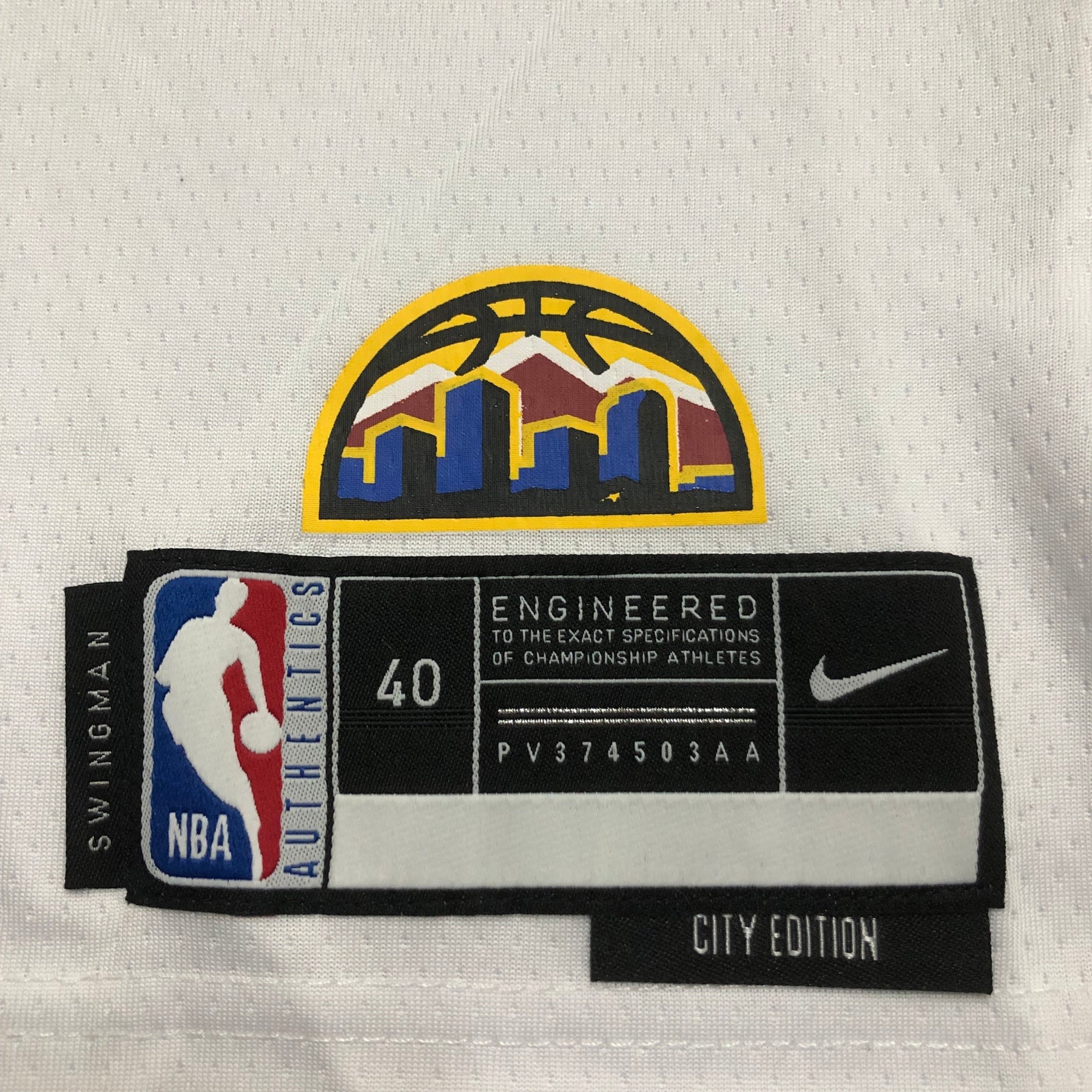NBA DENVER NUGGETS WHITE 22/23
