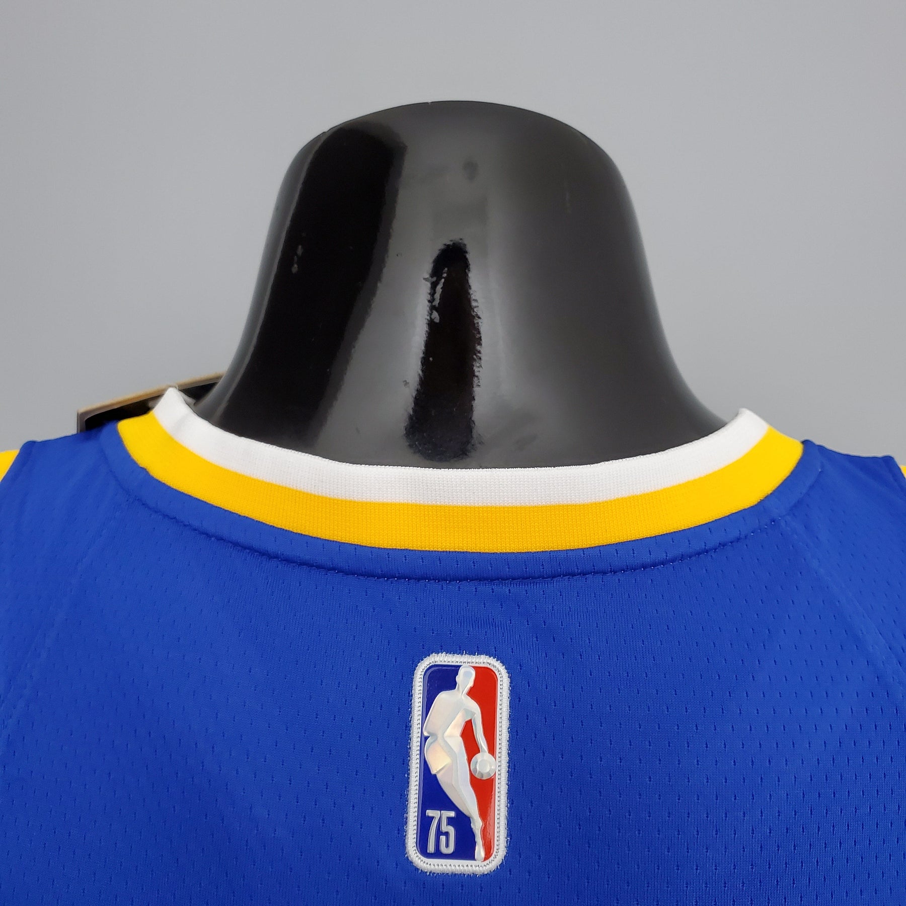 NBA 75TH GOLDEN STATE WARRIORS BLUE NBA JERSEY