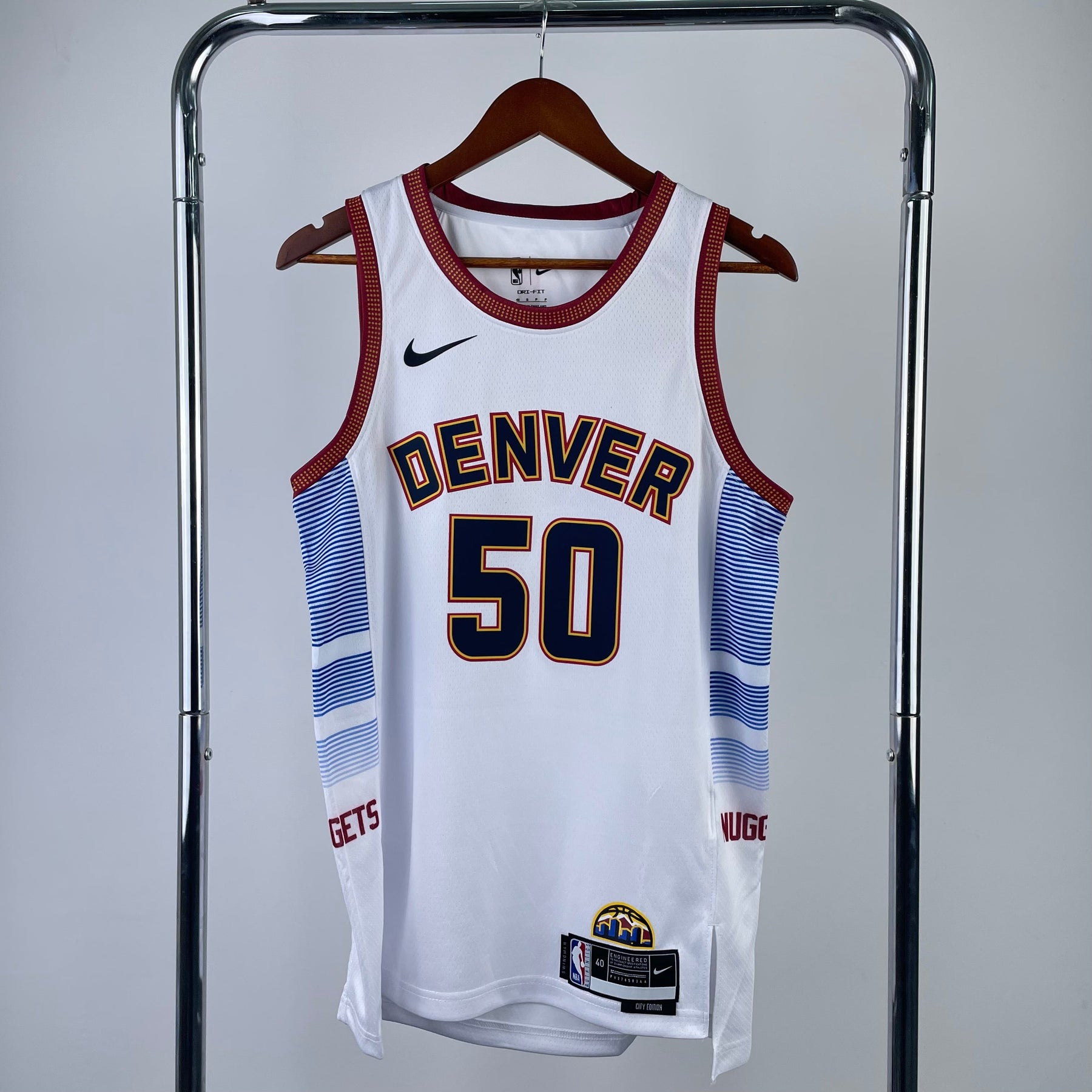 NBA DENVER NUGGETS WHITE 22/23