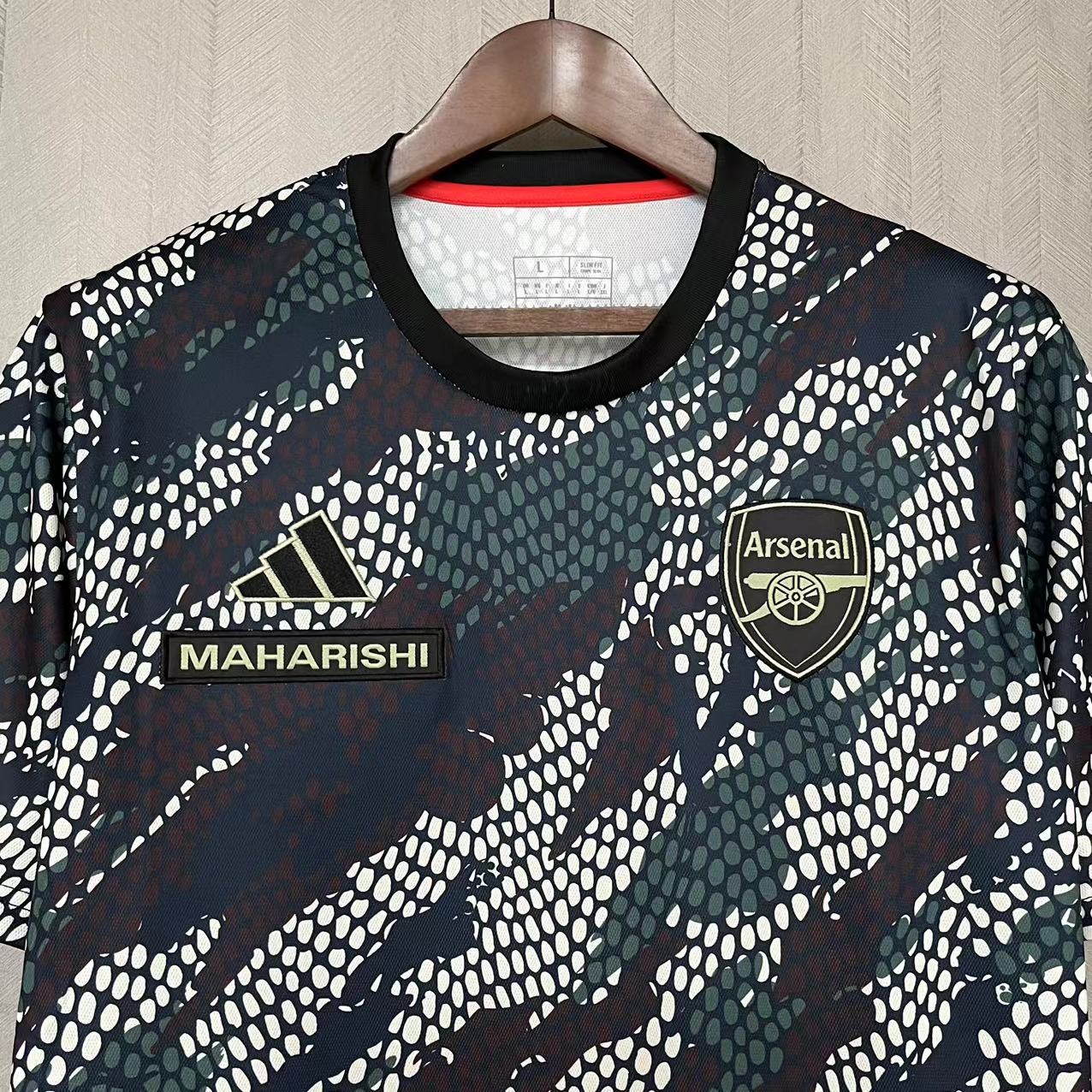 CAMISA ARSENAL TREINO BLACK 23/24