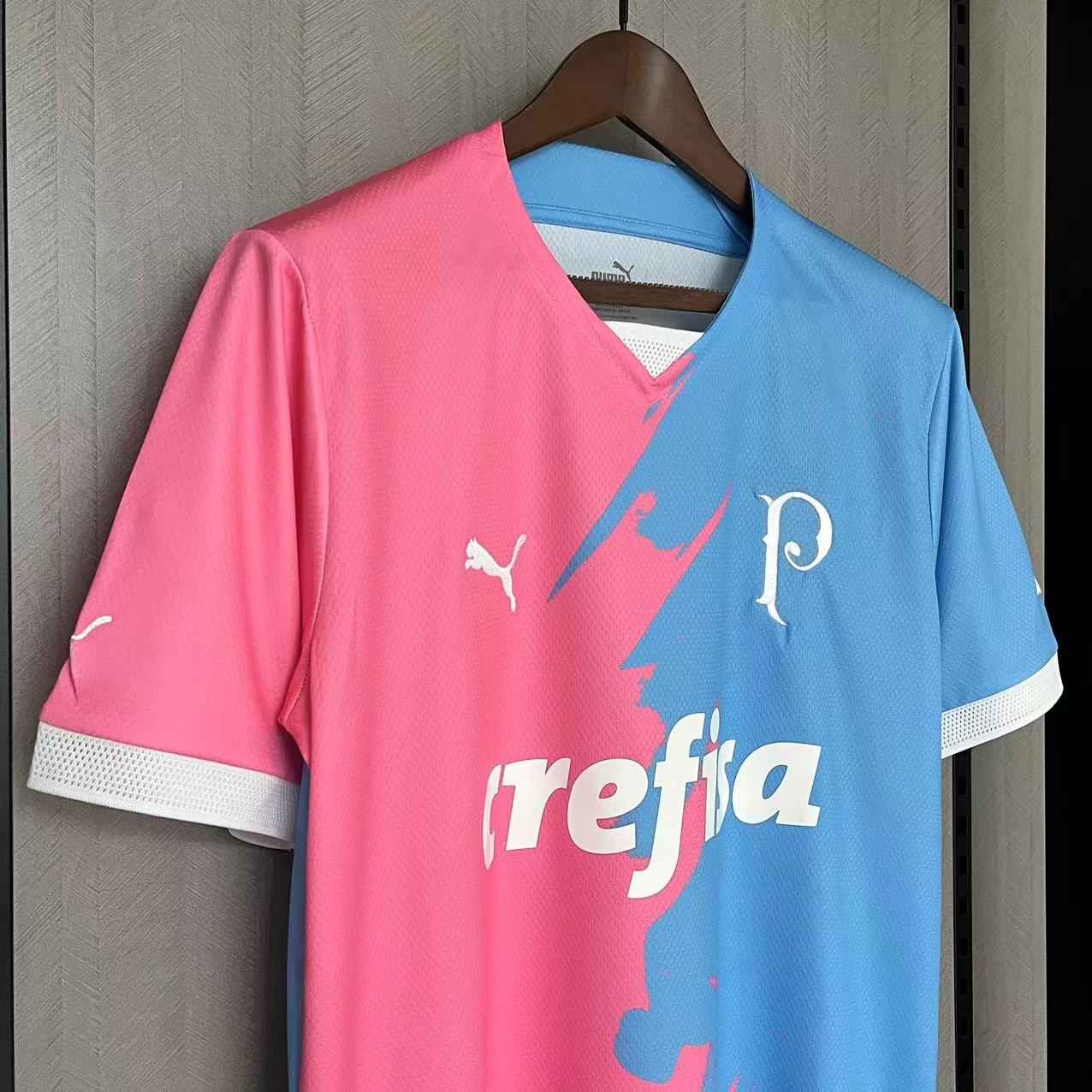 CAMISA PALMEIRAS OUTUBRO ROSA & NOVEMBRO AZUL AWAY 23/24