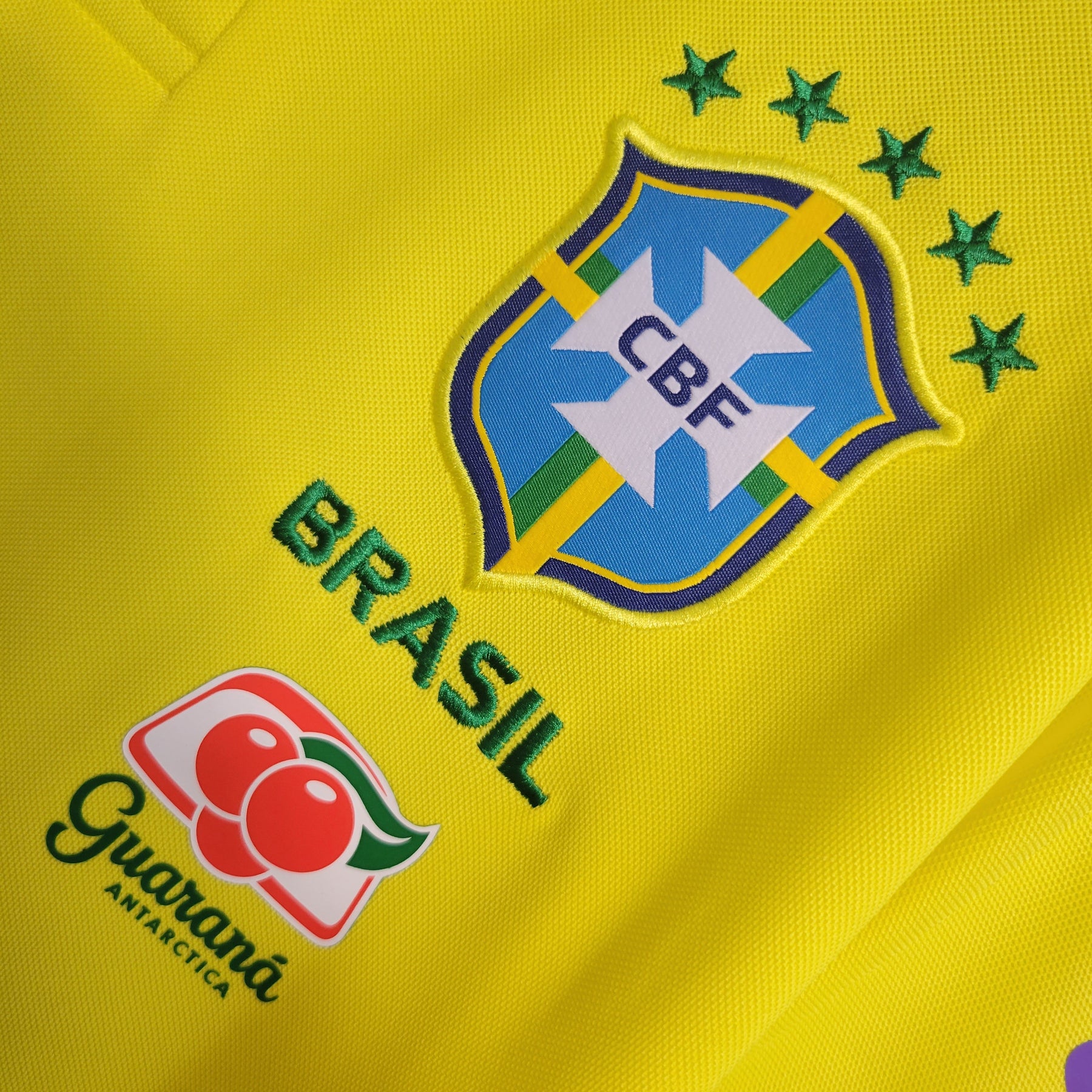 CAMISA BRASIL POLO AMARELO 22/23