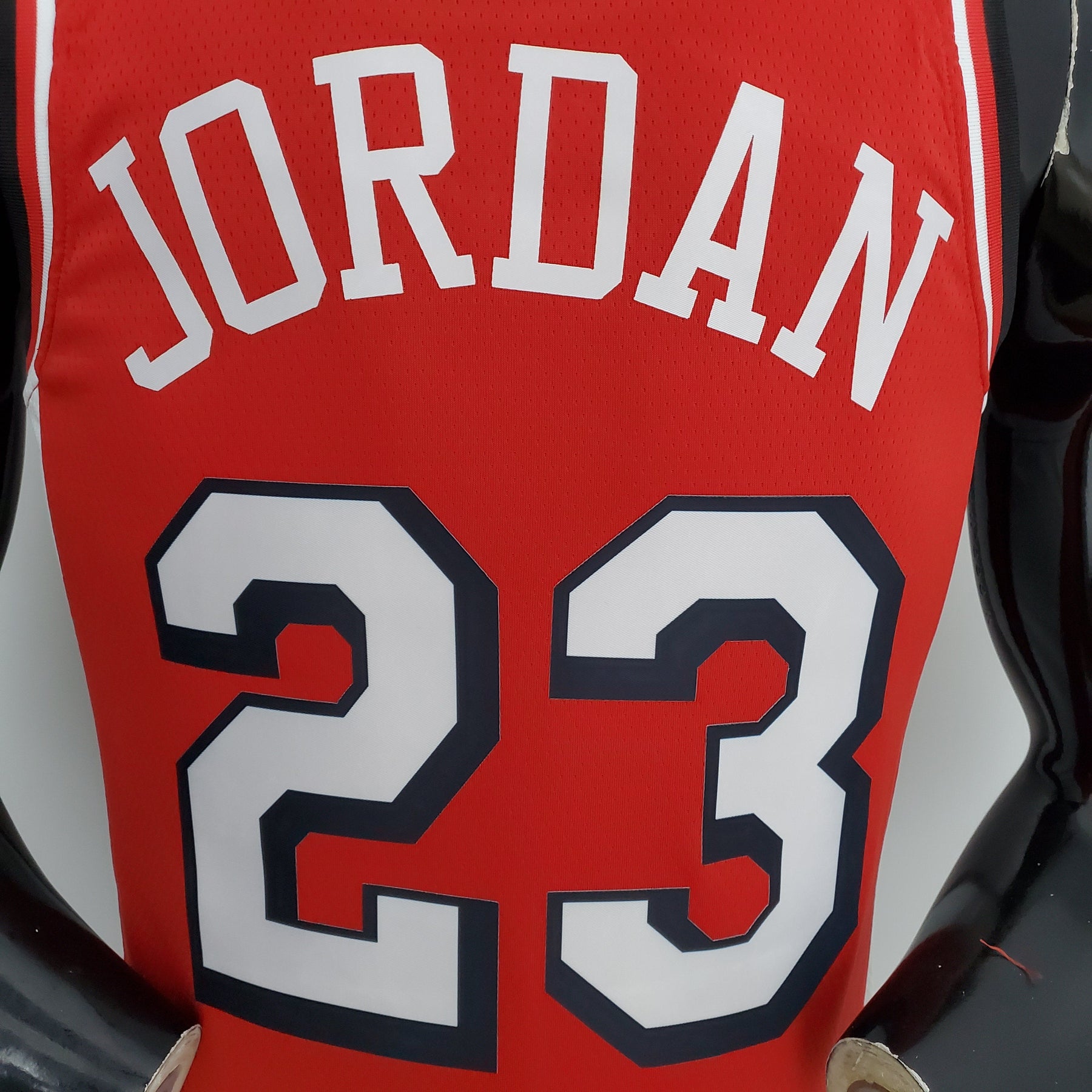 NBA 75TH CHICAGO BULLS CITY EDITION RED NBA JERSEY