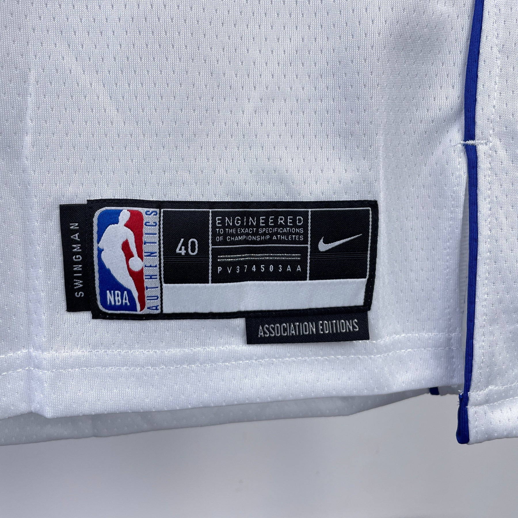 NBA DALLAS MAVERICKS WHITE 23/24
