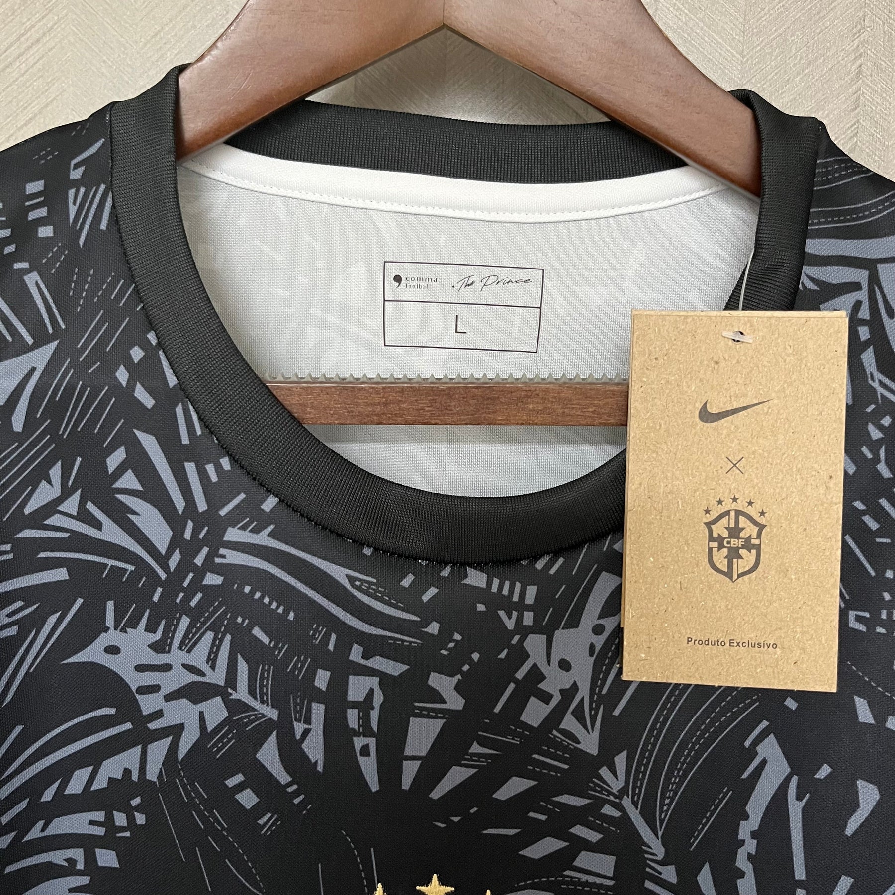 CAMISA NEYMAR JR. BRASIL BLACK 23/24