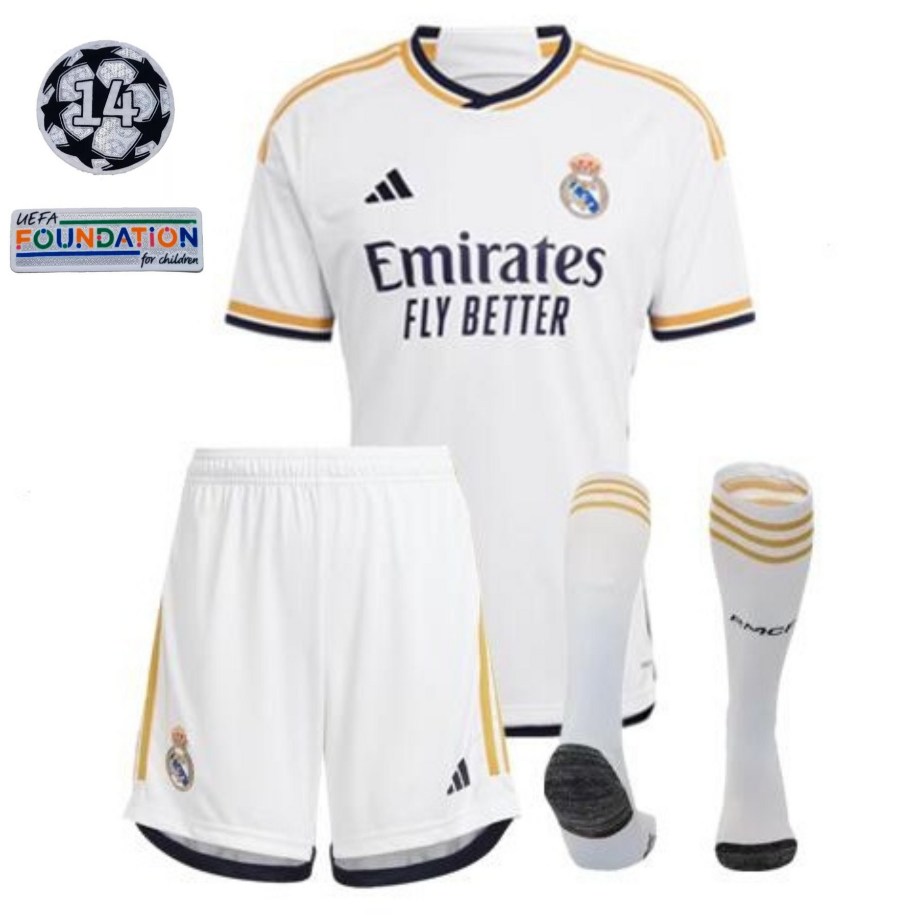 KIT INFANTIL REAL MADRID HOME 23/24