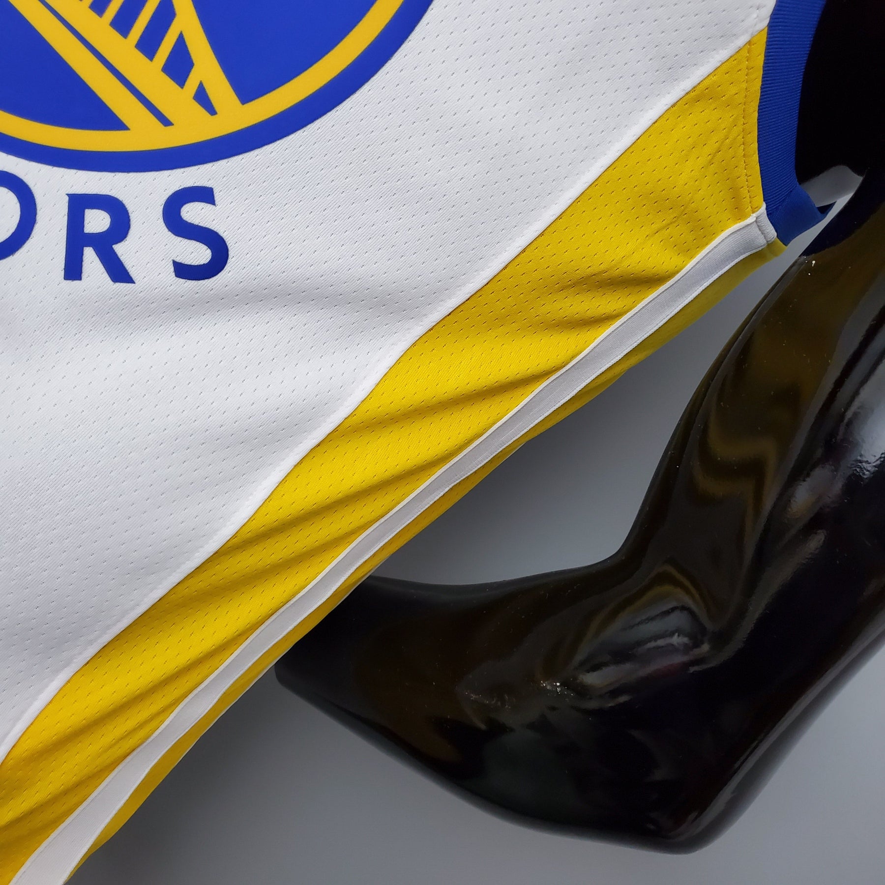 NBA 75TH GOLDEN STATE WARRIORS WHITE NBA JERSEY