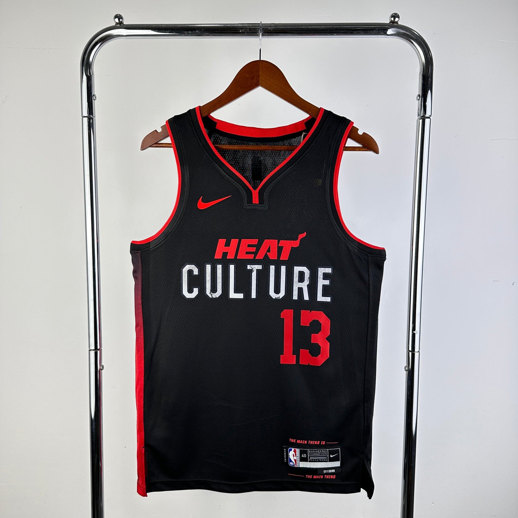 NBA MIAMI HEAT CITY EDITION BLACK 23/24