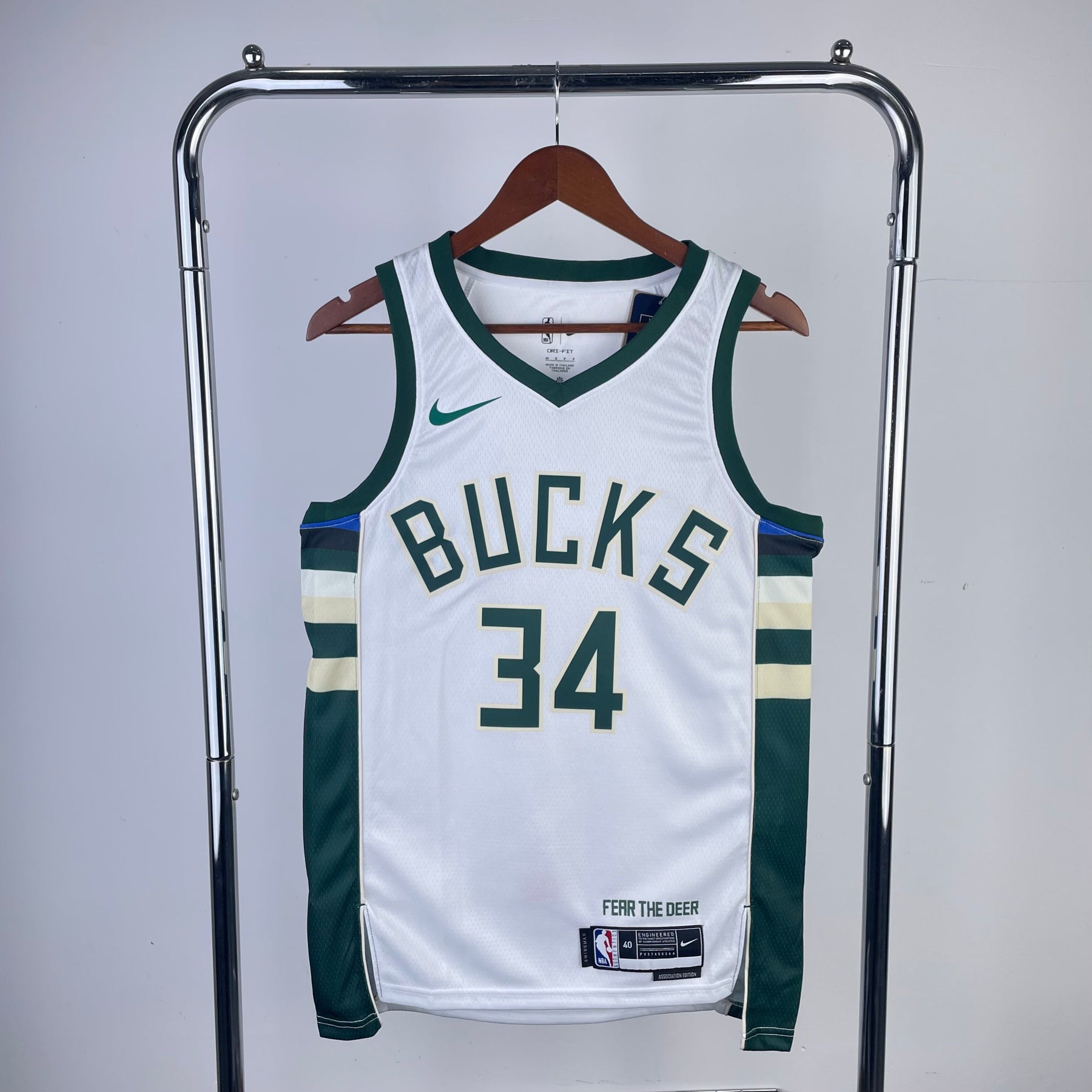NBA MILWAUKEE BUCKS WHITE 23/24