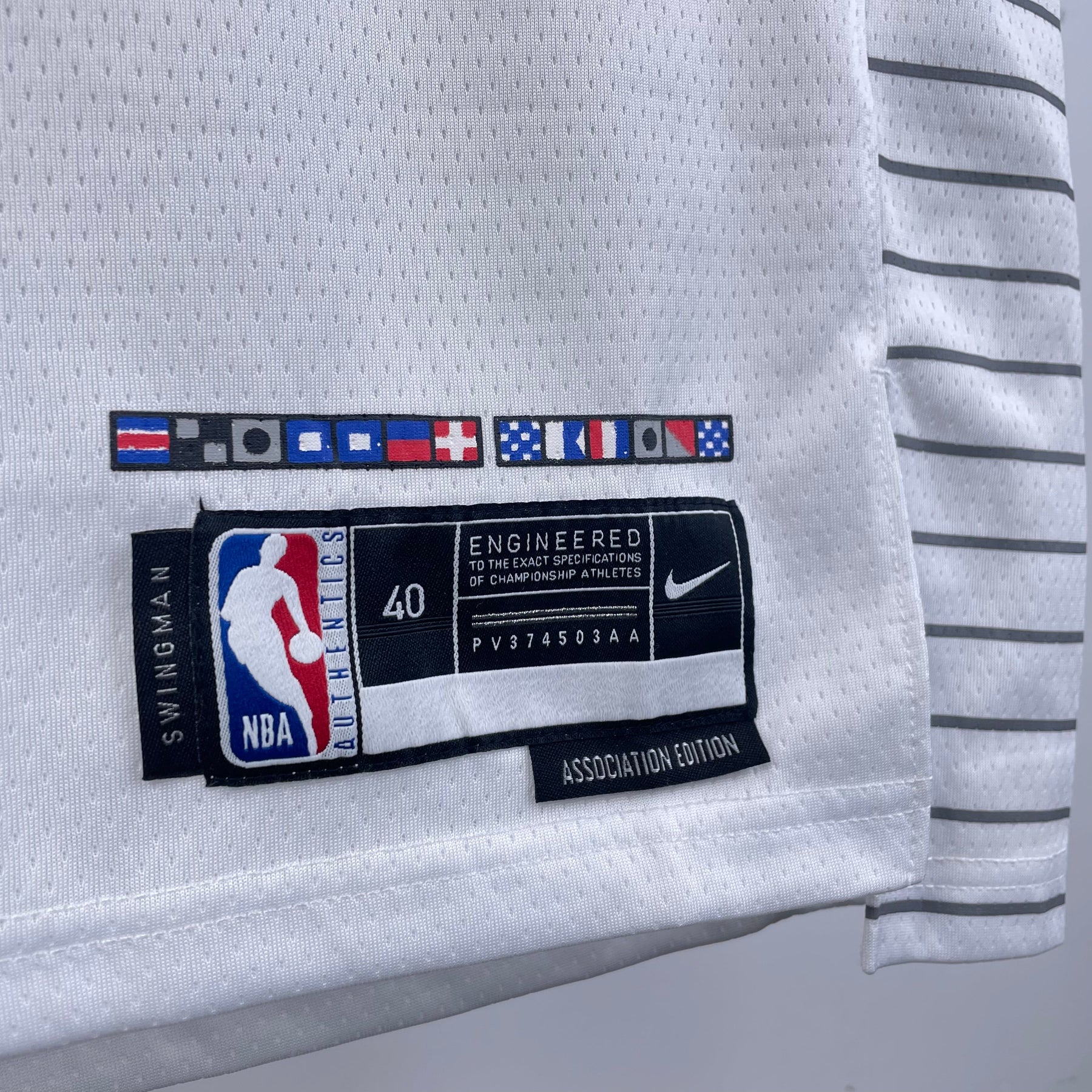 NBA LOS ANGELES CLIPPERS WHITE 23/24