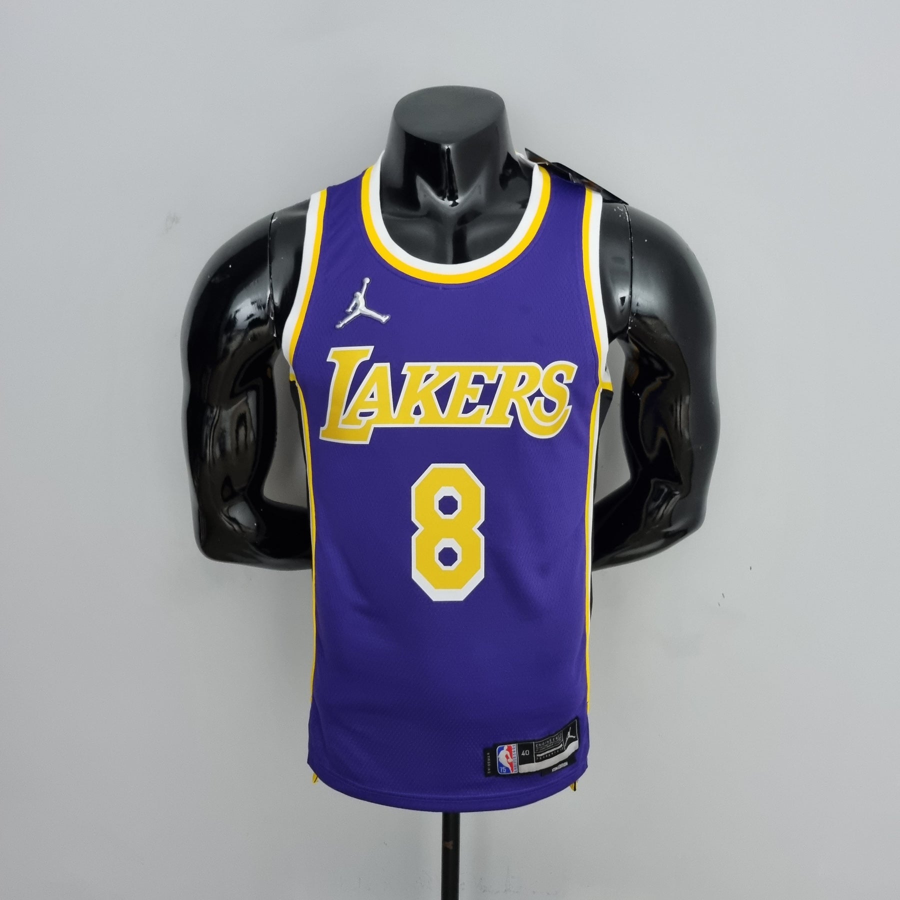 NBA 75TH LOS ANGELES LAKERS PURPLE NBA JERSEY