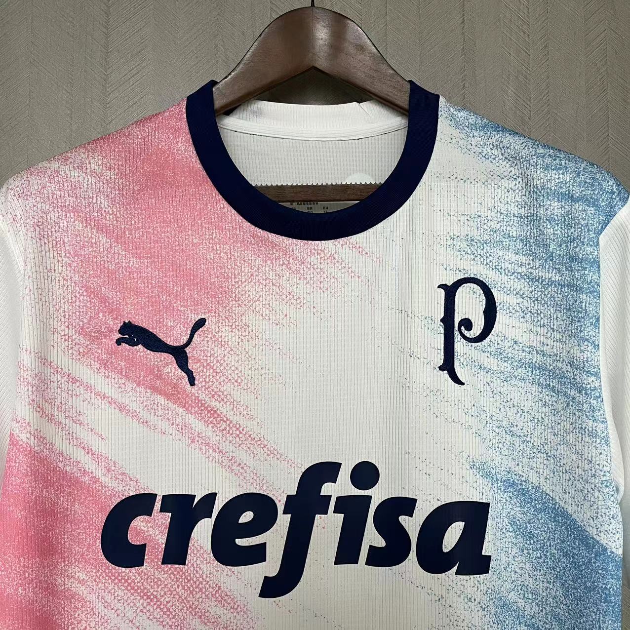 CAMISA PALMEIRAS OUTUBRO ROSA & NOVEMBRO AZUL HOME 23/24