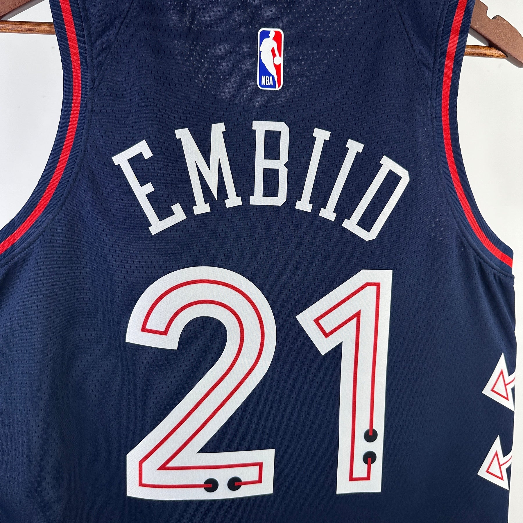 NBA PHILADELPHYA 76ERS CITY EDITION BLUE 23/24