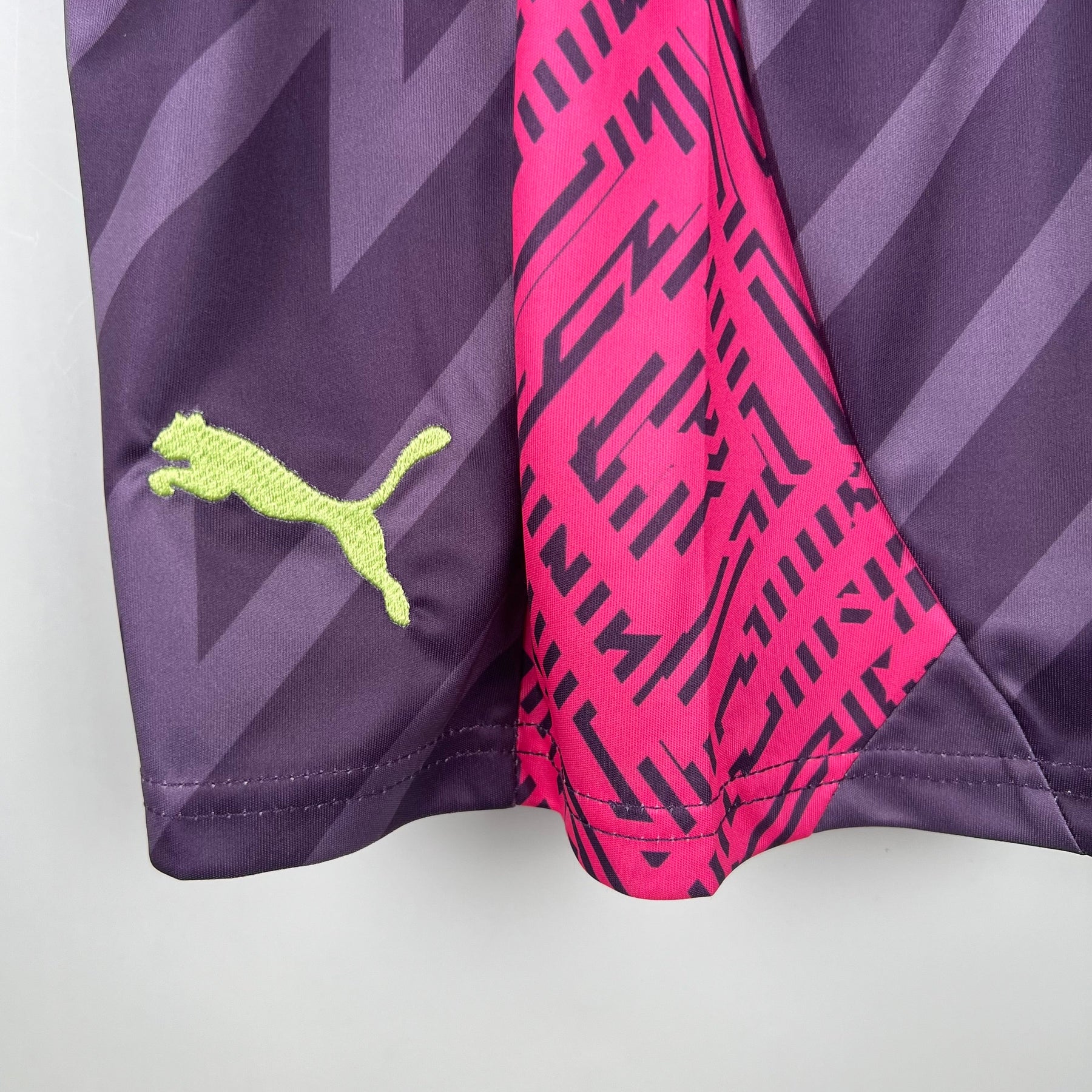 KIT INFANTIL MANCHESTER CITY GOLEIRO ROXO 23/24