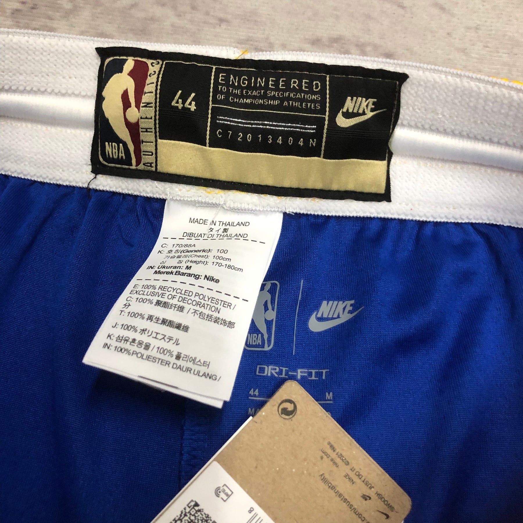 NBA SHORT GOLDEN STATE WARRIORS BLUE 22/23
