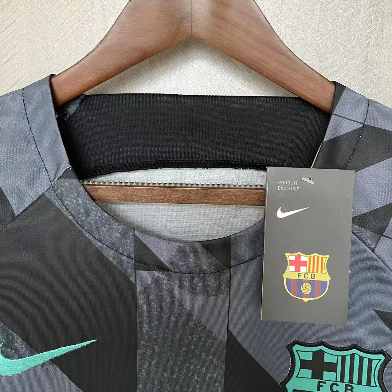 CAMISA BARCELONA TREINO BLACK 23/24
