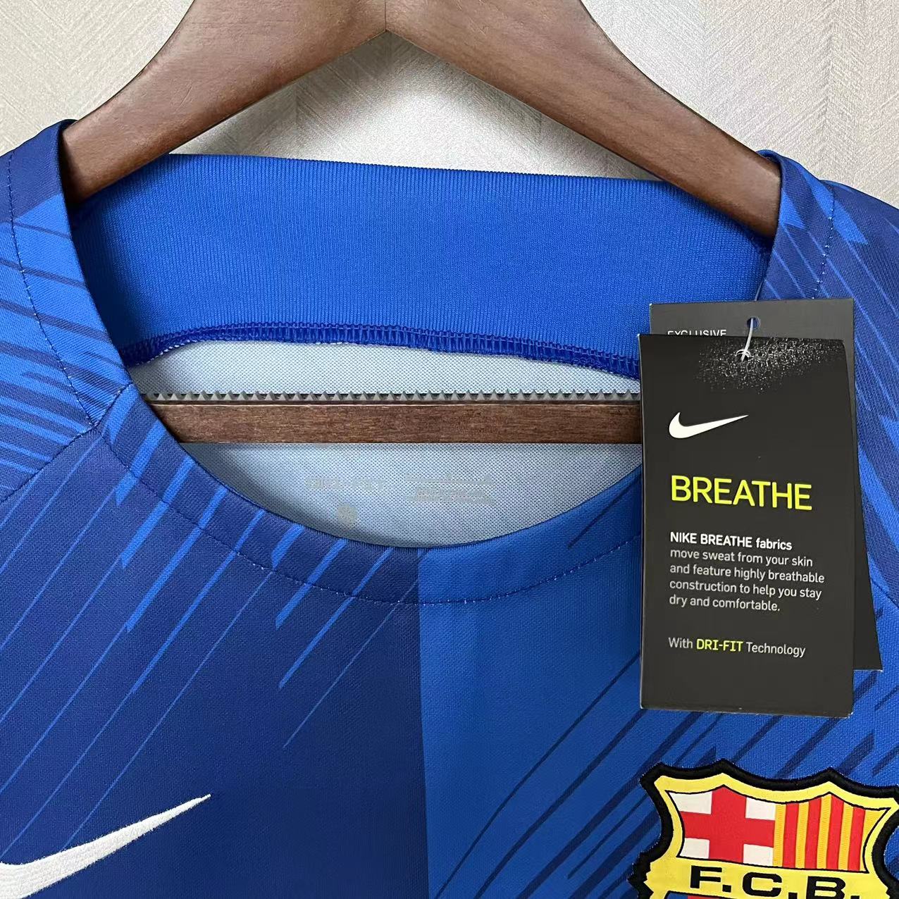 CAMISA BARCELONA TREINO BLUE 23/24