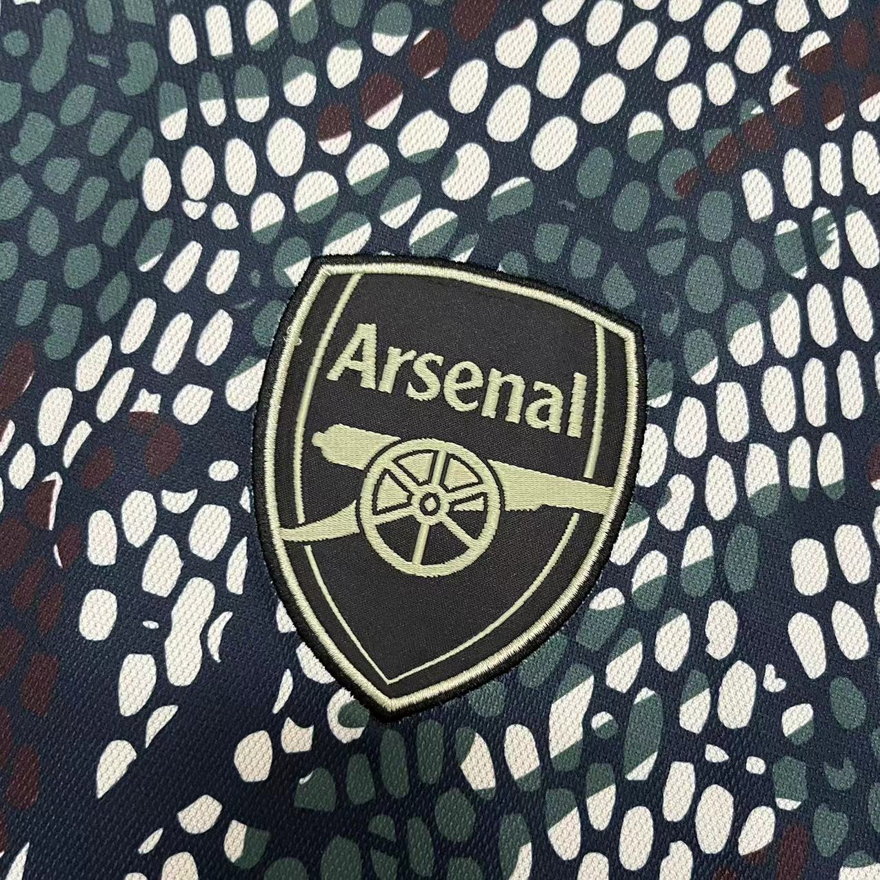 CAMISA ARSENAL TREINO BLACK 23/24