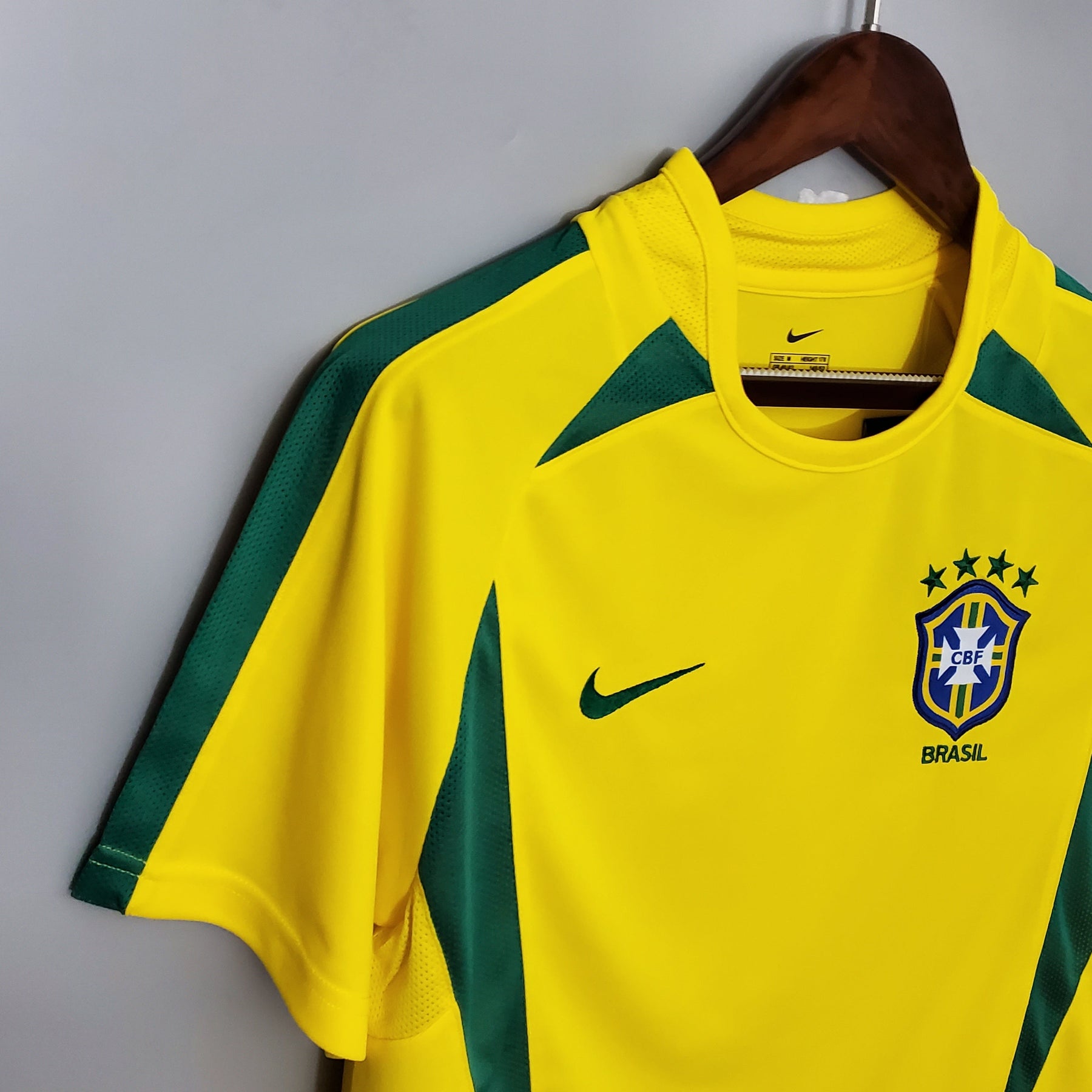 CAMISA RETRÔ BRASIL HOME 02/03
