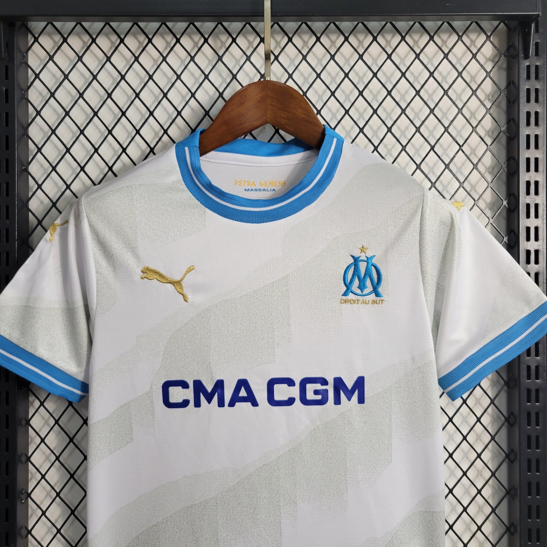 KIT INFANTIL OLIMPIQUE DE MARSELHA HOME 23/24