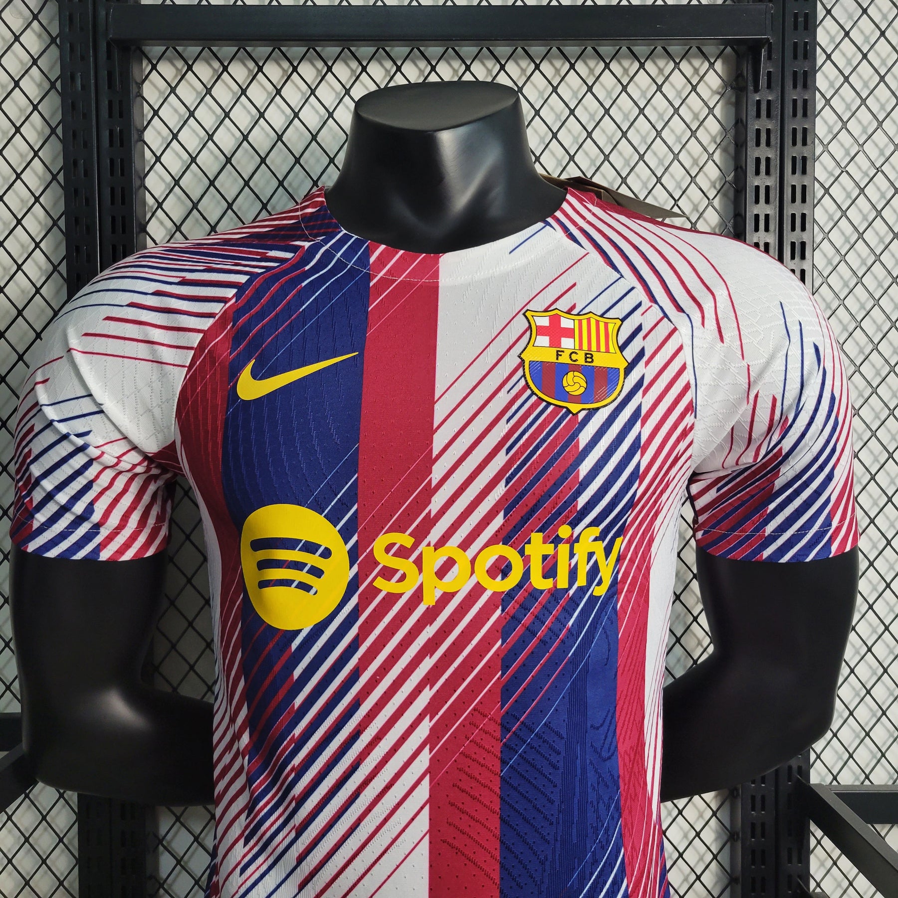 CAMISA BARCELONA VERSÃO JOGADOR TREINO 23/24