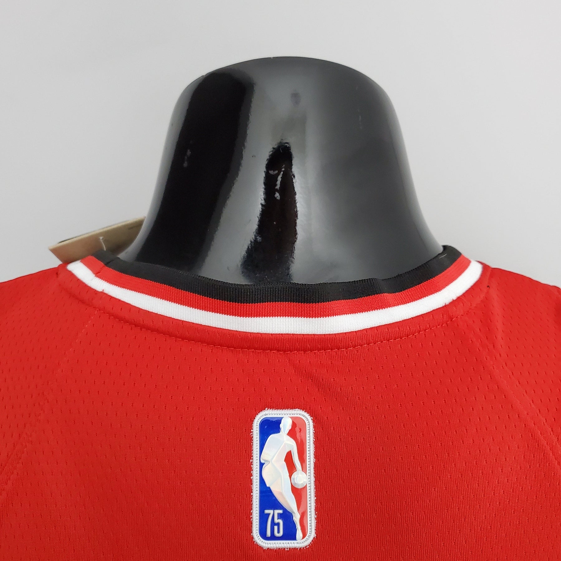 NBA 75TH CHICAGO BULLS CITY EDITION RED NBA JERSEY