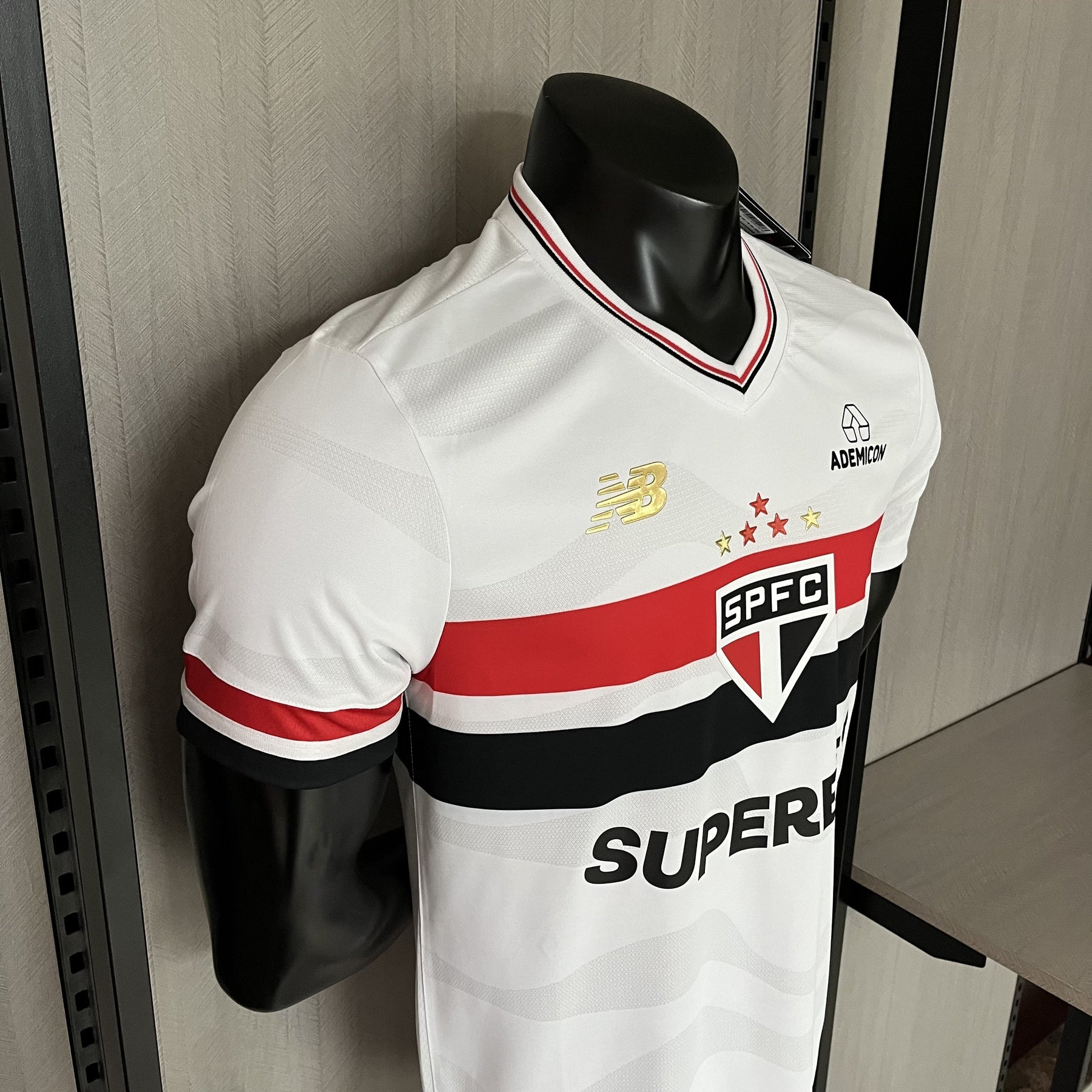 CAMISA SÃO PAULO VERSÃO JOGADOR HOME 25/26