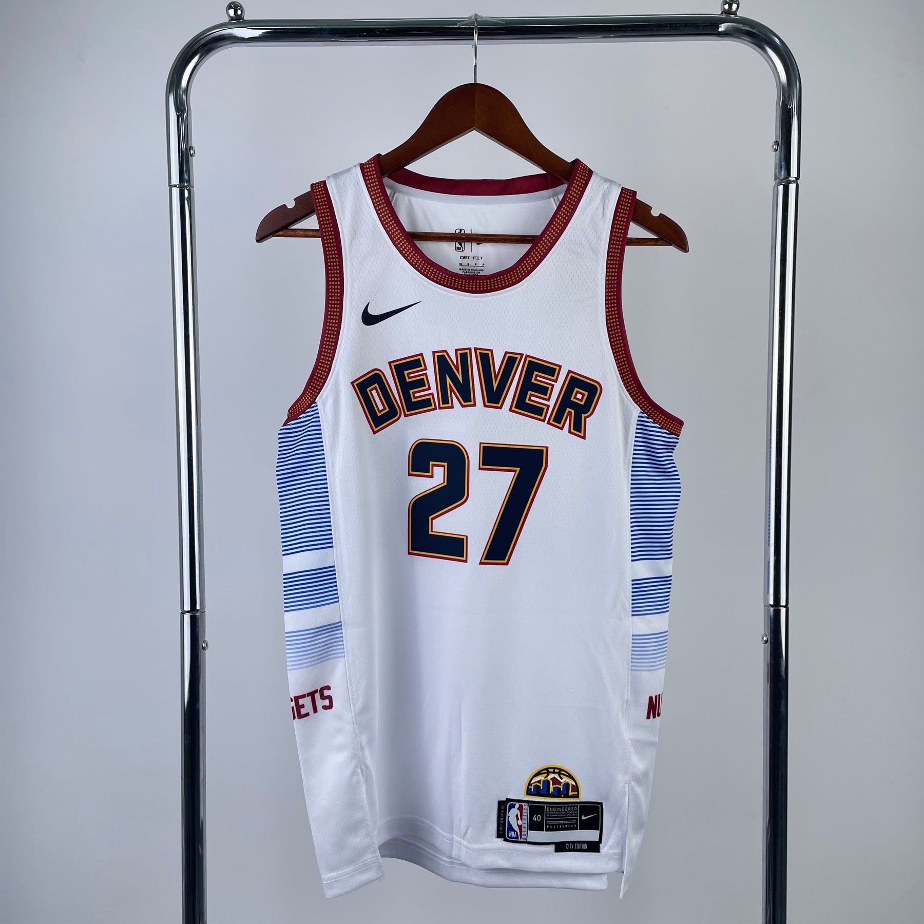 NBA DENVER NUGGETS WHITE 22/23