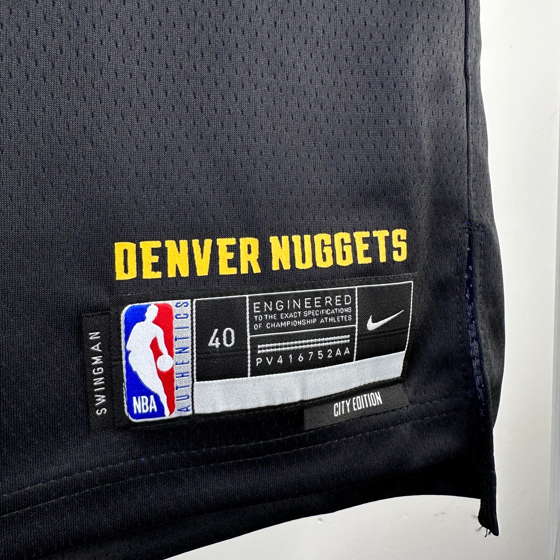 NBA DENVER NUGGETS CITY EDITION DARK BLUE 23/24