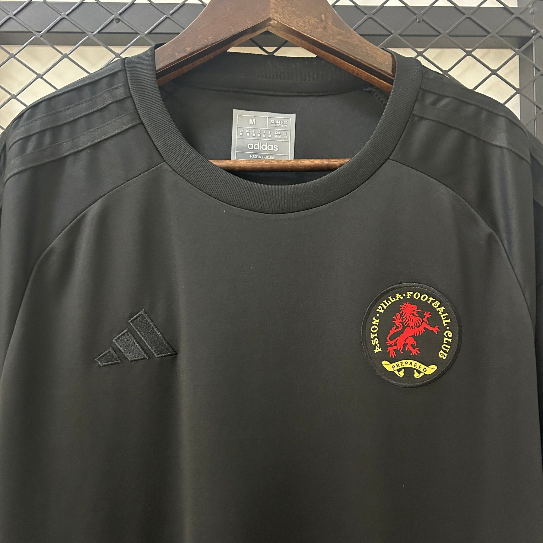 CAMISA ASTON VILLA BLACK 125 ANOS 24/25