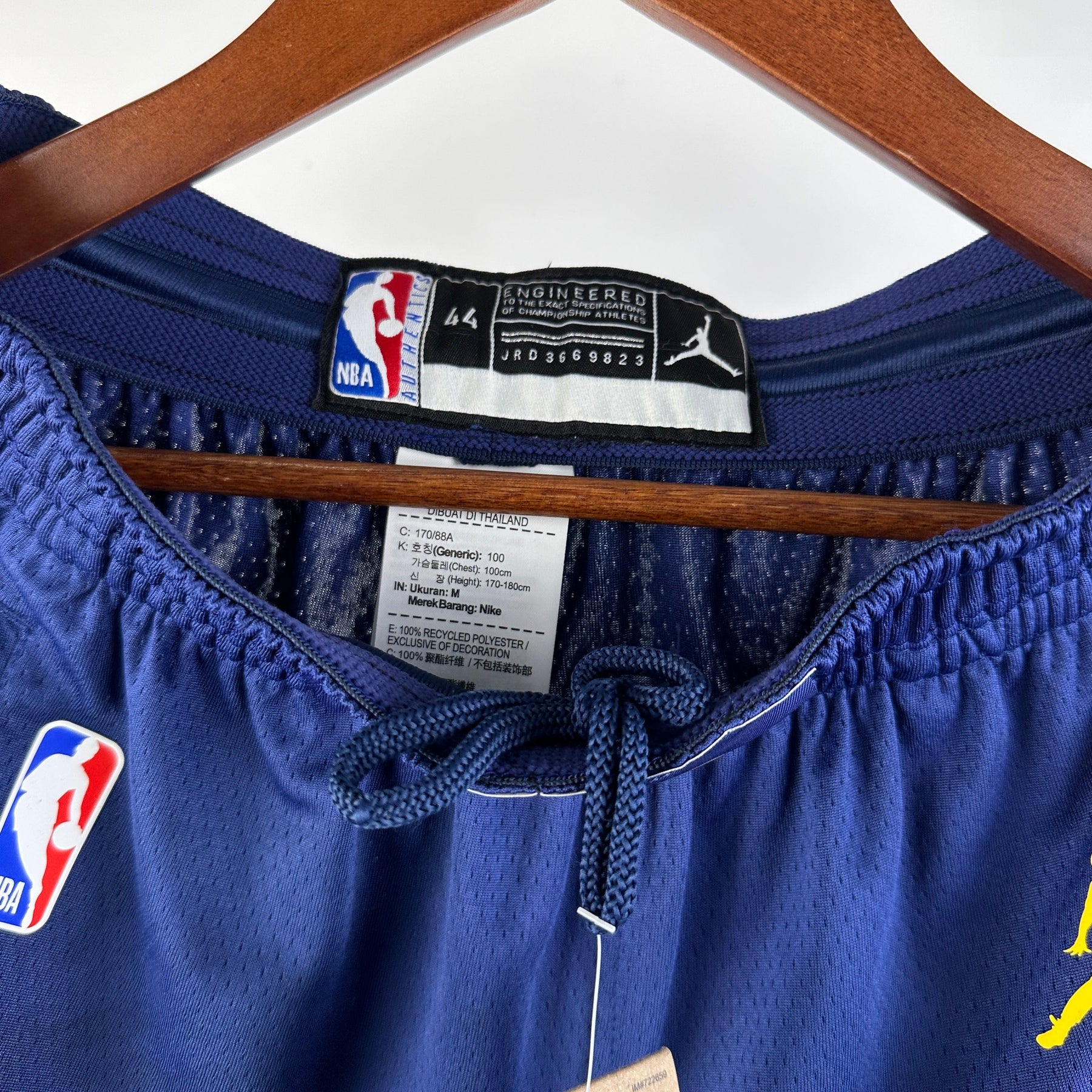 NBA SHORT GOLDEN STATE WARRIORS BLUE 23/24